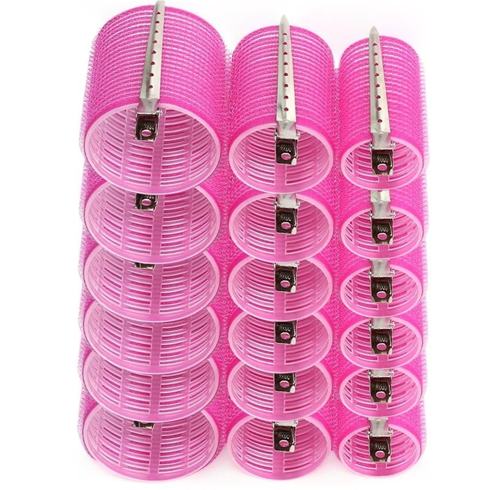 19–35 Stück/Set Lockenwickler-Sets, 18 Stück Selbsthaftend Für DIY-Frisuren