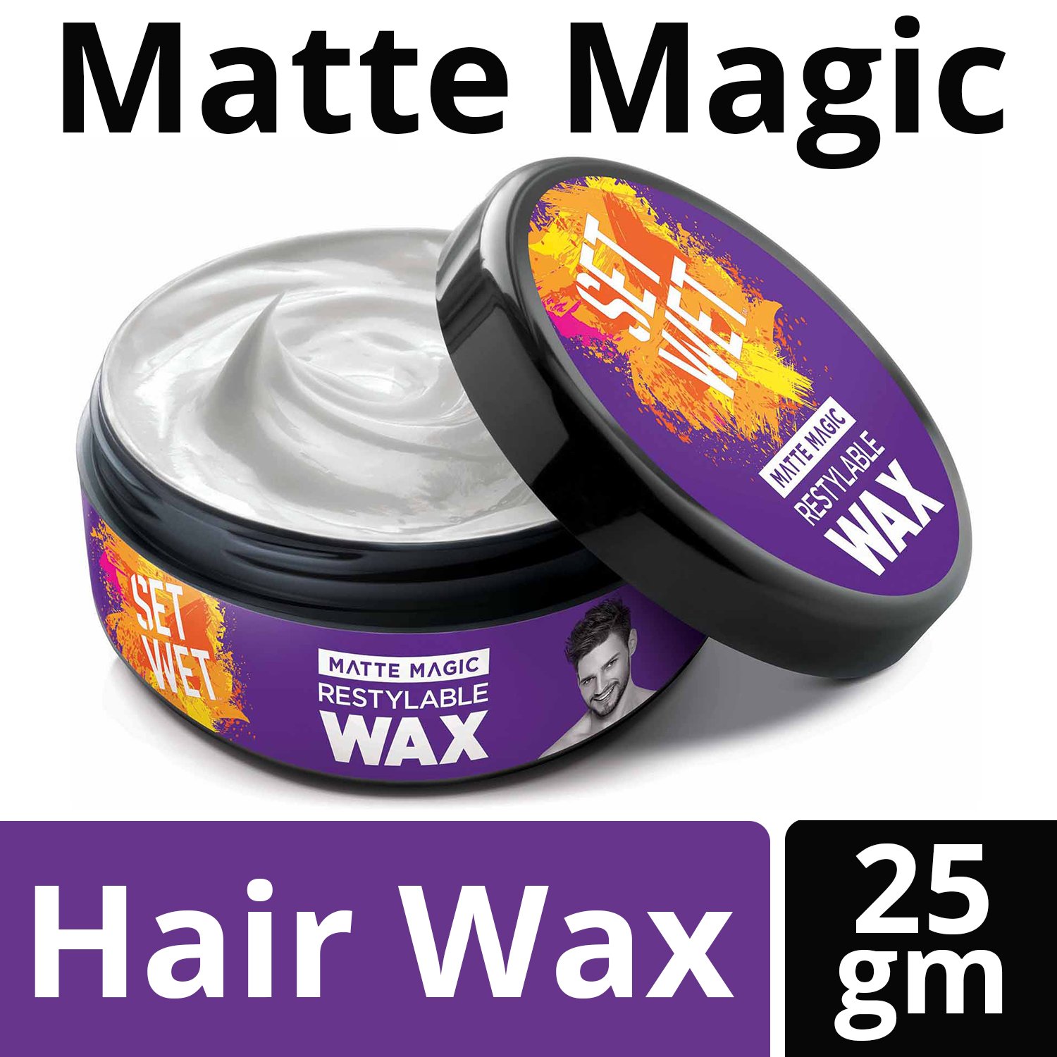 Set Wet Hair Wax, Matte Magic, 25g Amazon.in Beauty