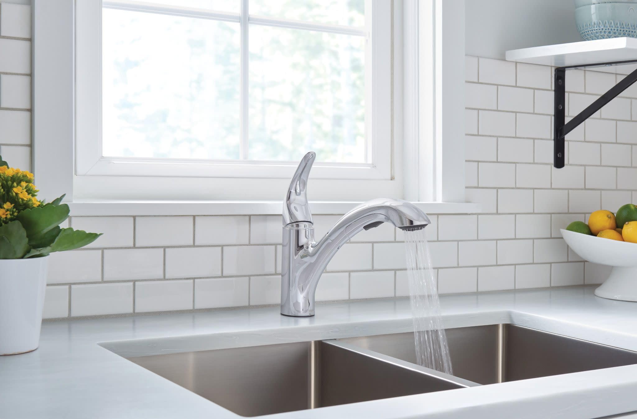 AKY♡ Moen 87039 One-Handle Pullout Kitchen Faucet, Chrome - Amazon.com