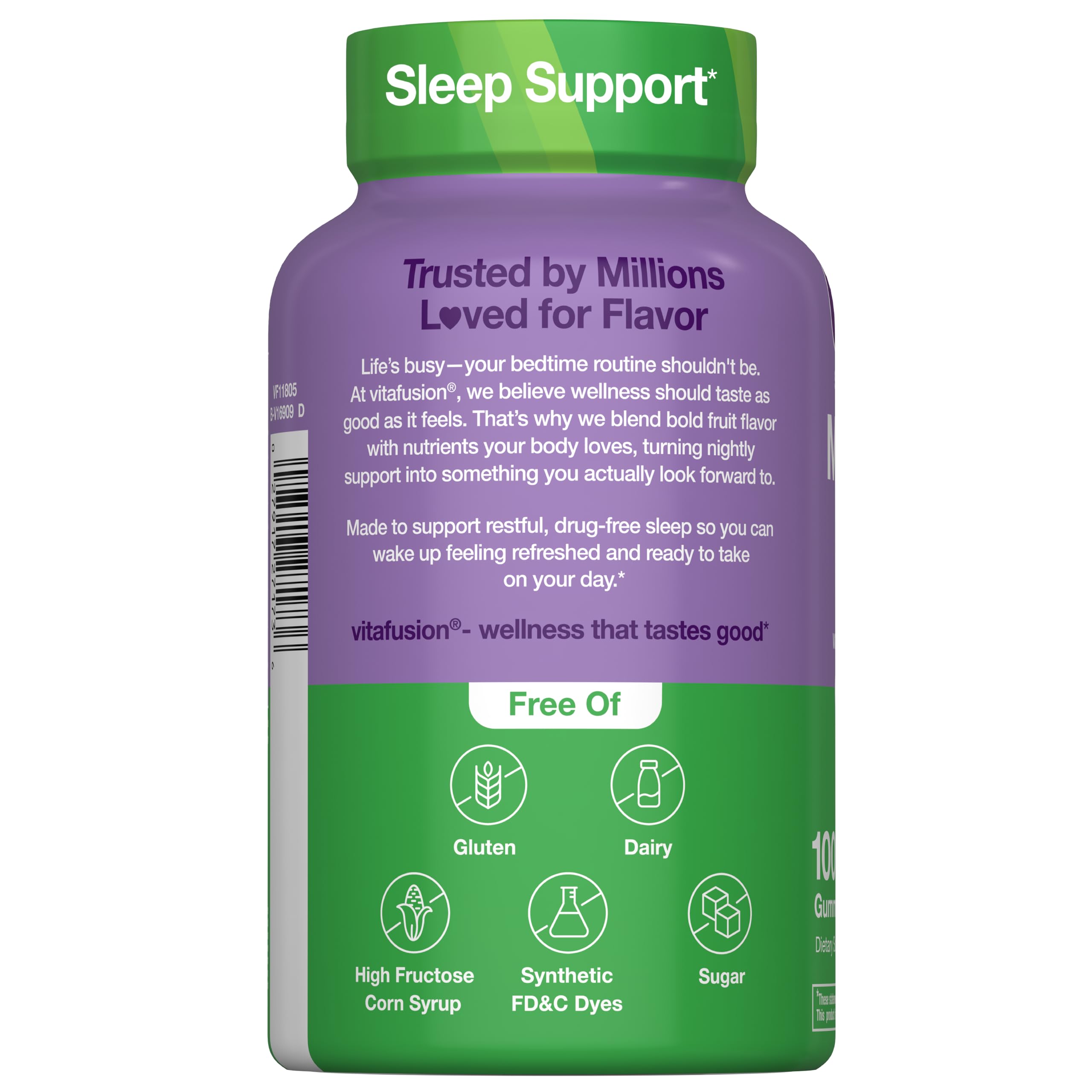 Vitafusion Melatonin Gummies 10mg Per 2 Gummies | 100 Count — Amazon image 2