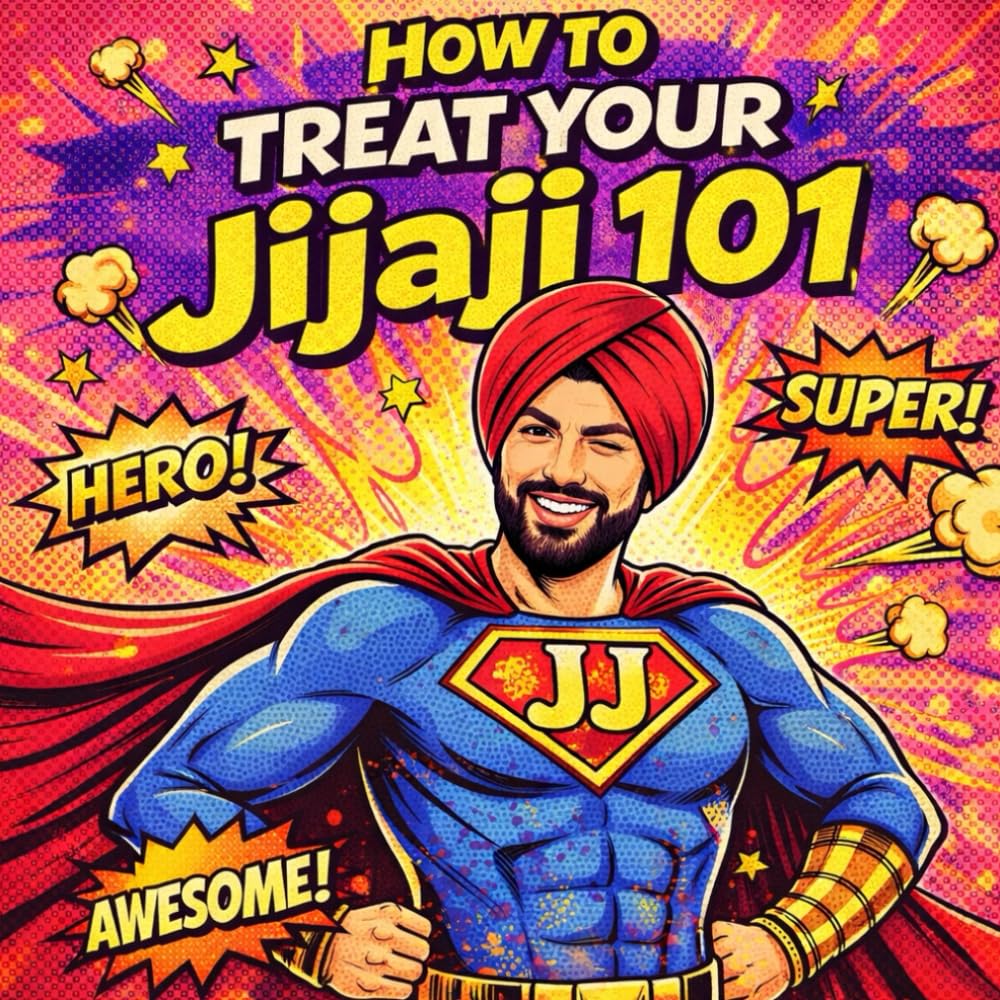 How To Treat Your Jijaji 101: The Ultimate Punjabi Jijaji Comedy Comic Book Full of Tips, Tricks & Laughter