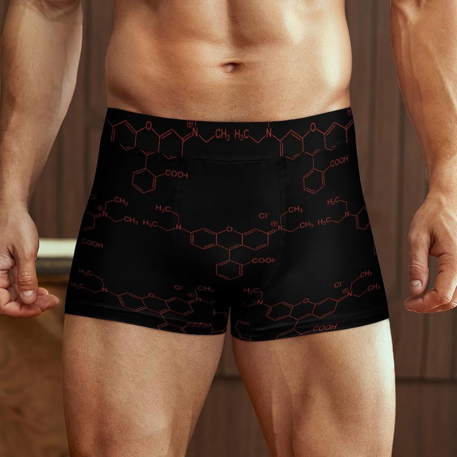 Cocaine Formula Men's Underwear Boxers Briefs for Men Stretch Shorts