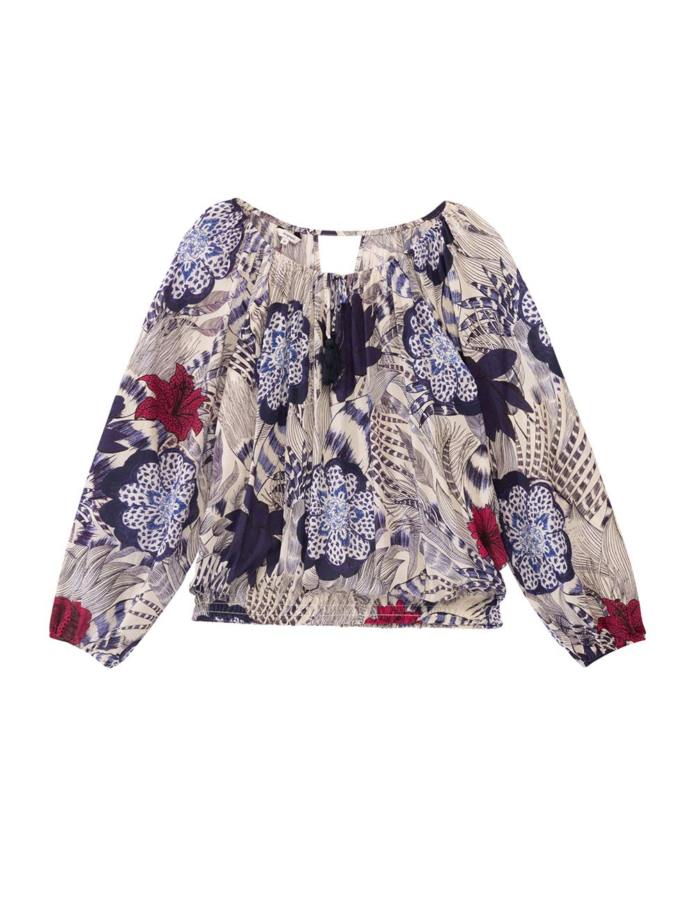Desigual Blus_Verona bluzka damska, Niebieski (granatowy 5000), 36