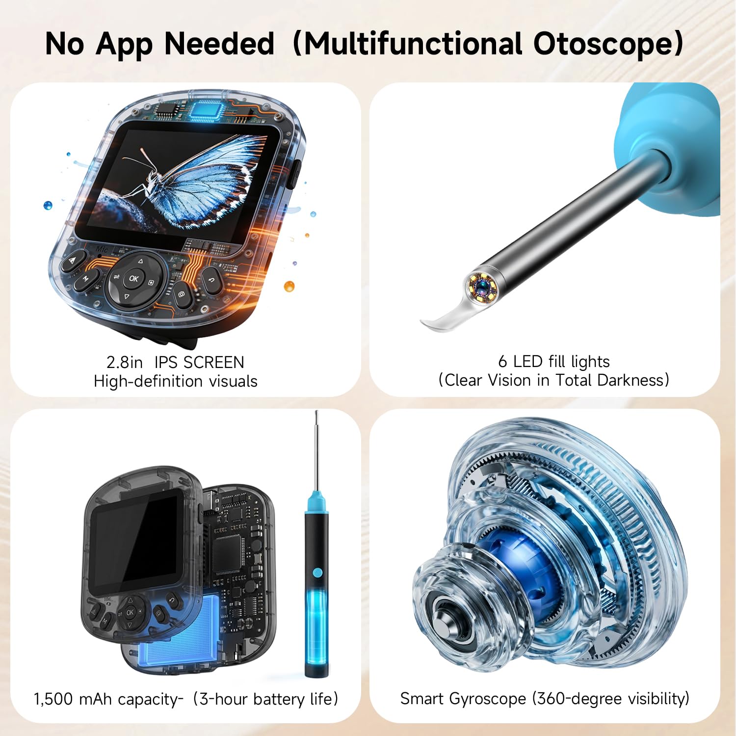 Smart Otoscope Camera - See Your Ear Canal! -6