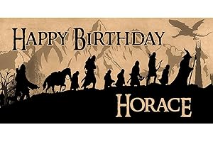Lord of The Rings Birthday Extravaganza: The Fellowship of the Ring Streamers