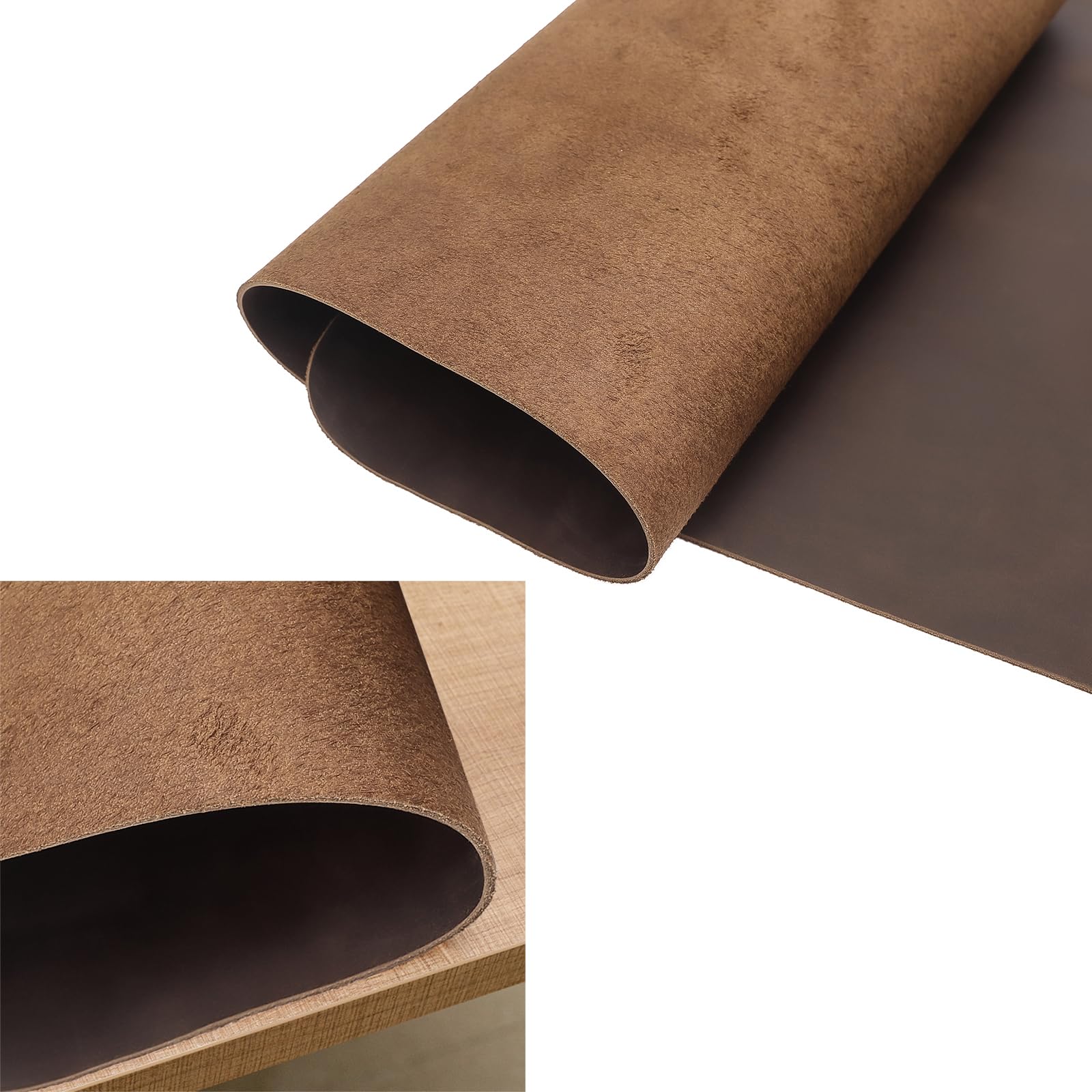 Leather Desk Pad Protector, Full Grain Leather Desk Mat - View #14