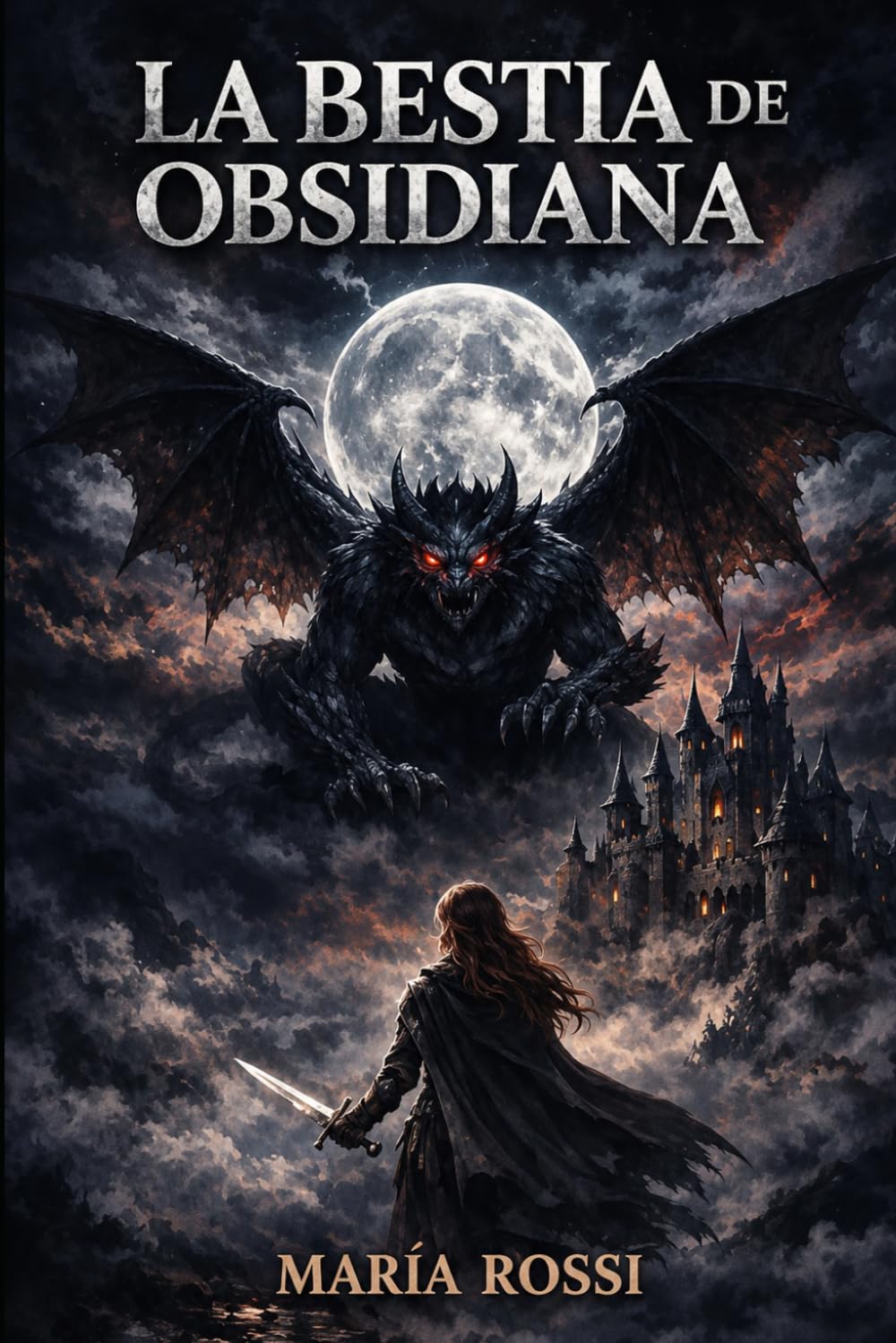 La bestia de ossidiana: Novela Romántica de Fantasía Oscura