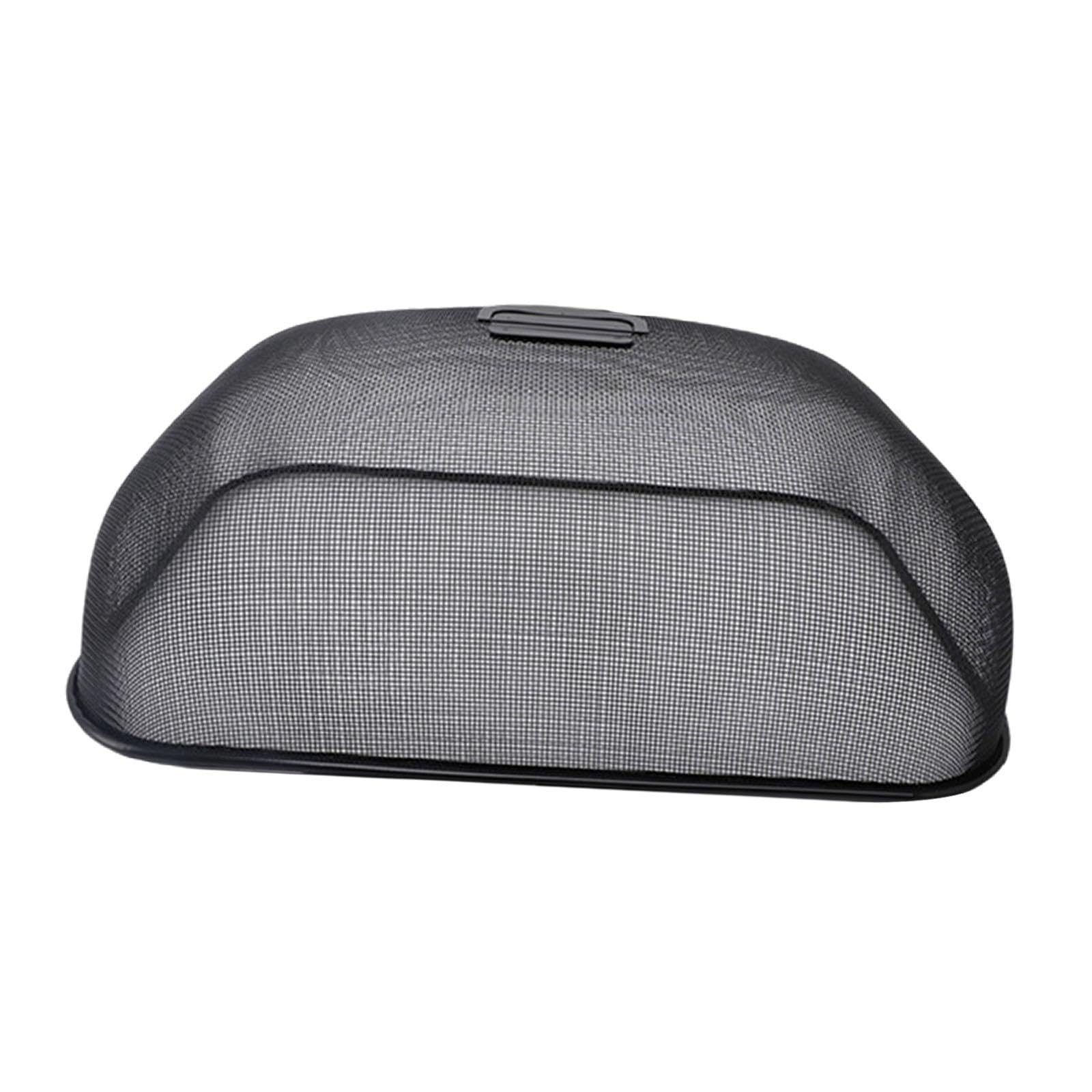 Fenteer Carpa de Red Fina para Cubrir Alimentos en Reuniones Y Picnics, Negro, Individual