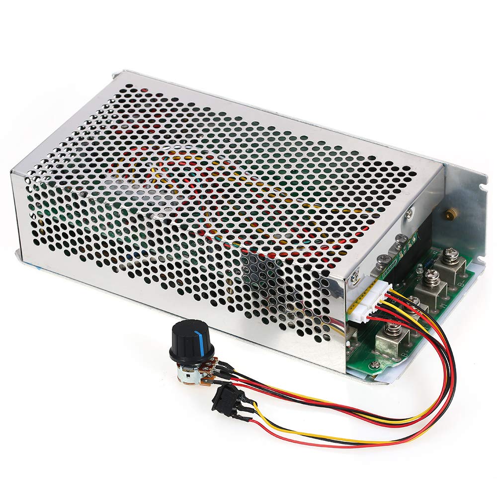 DC 10V-50V 5000W 200A DC Motor Einstellbare Geschwindigkeit Controller Regler PWM Reversible Steuerung