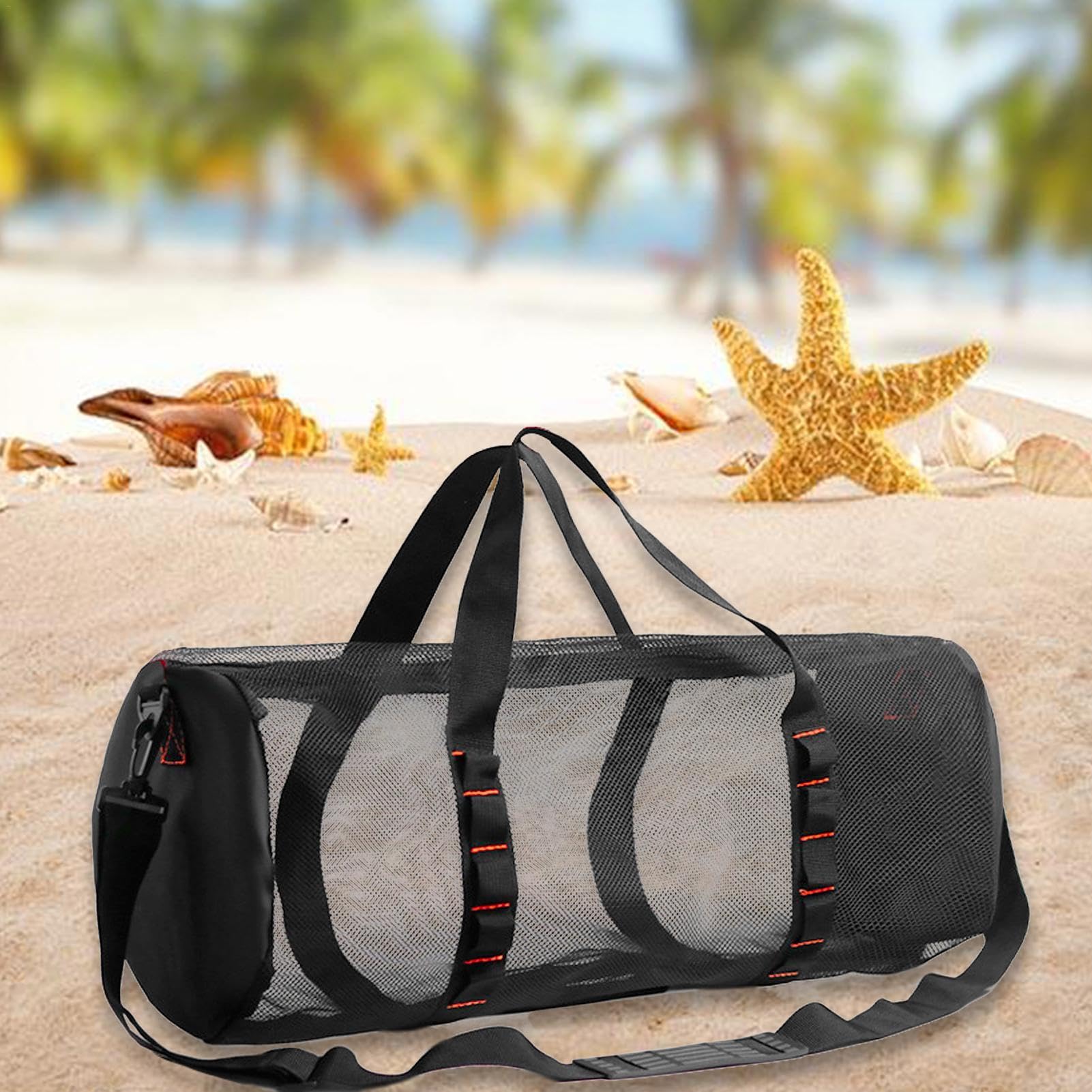 Sac d'Équipement de Plongée pour Voyage - Maille avec Tuba, Cylindre Pliable