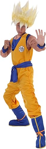 Dragon Ball Z Child Anime Super Saiyan Goku Costume, Kids Anime Cosplay Dragon Ball Z Costume