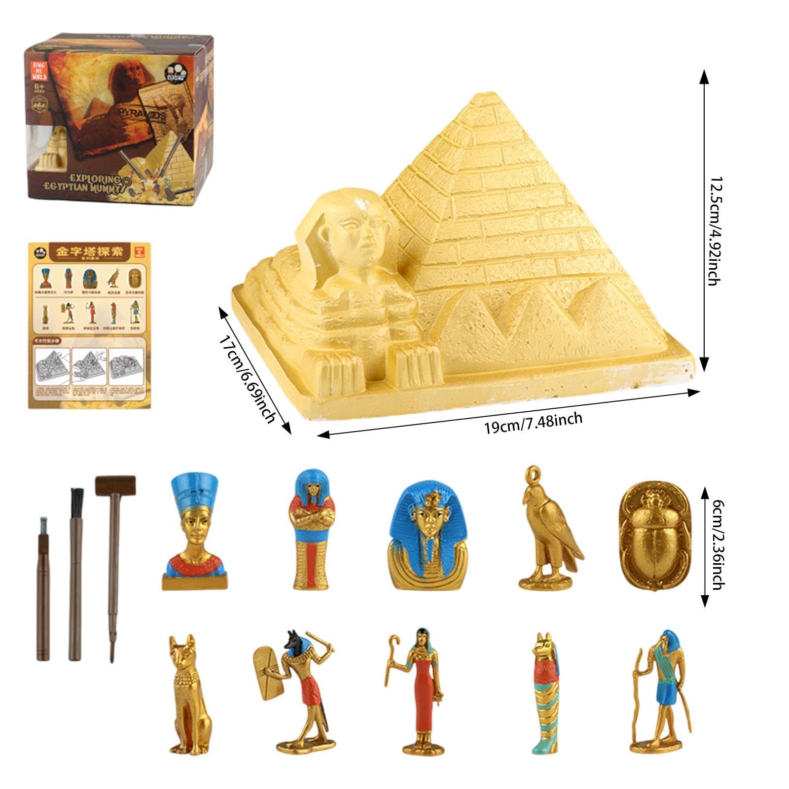 ケイスケ　トロレアイトピラミッド Amazon | Yotijay エジプトのピラミッド掘削掘削玩具キットの
