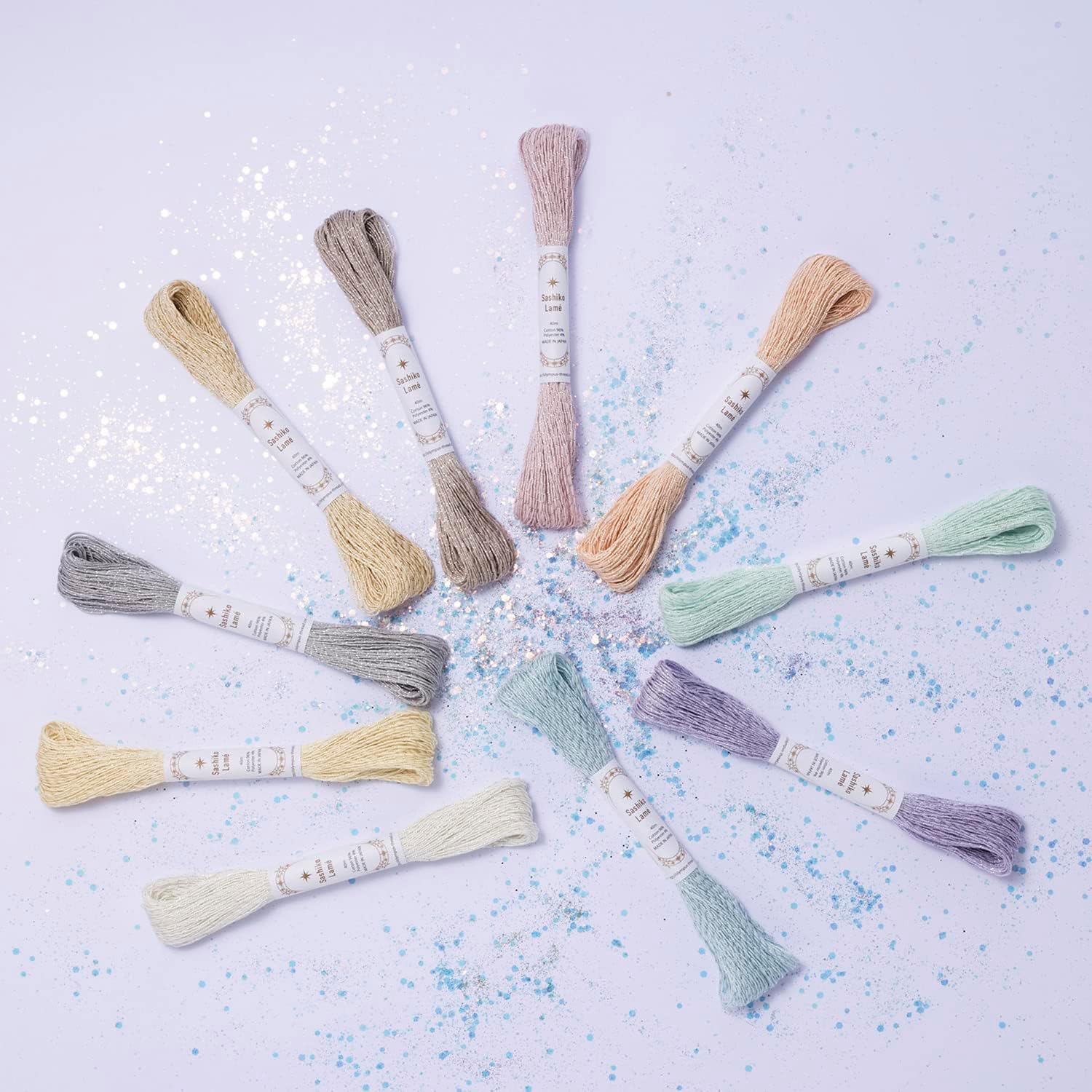 Daruma Sashiko Thread – 170m Skein For Japanese Quilting & Embroidery