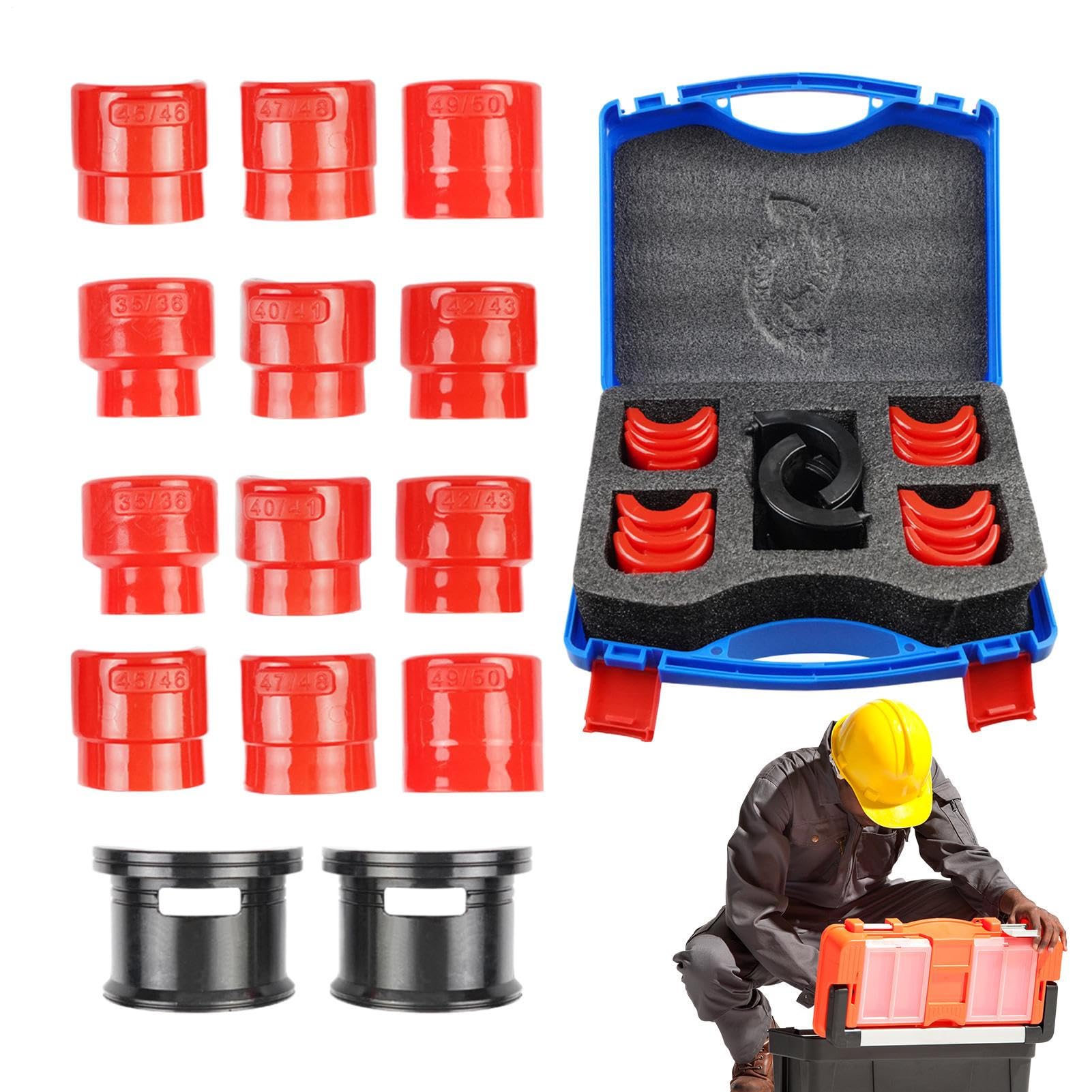 Per – Kit Per Automatiche 14X, Installatore Per Cuscinetti Per | Motociclette, Set Di Per Di Precisione, Kit Di Strumenti Incluso Adatt