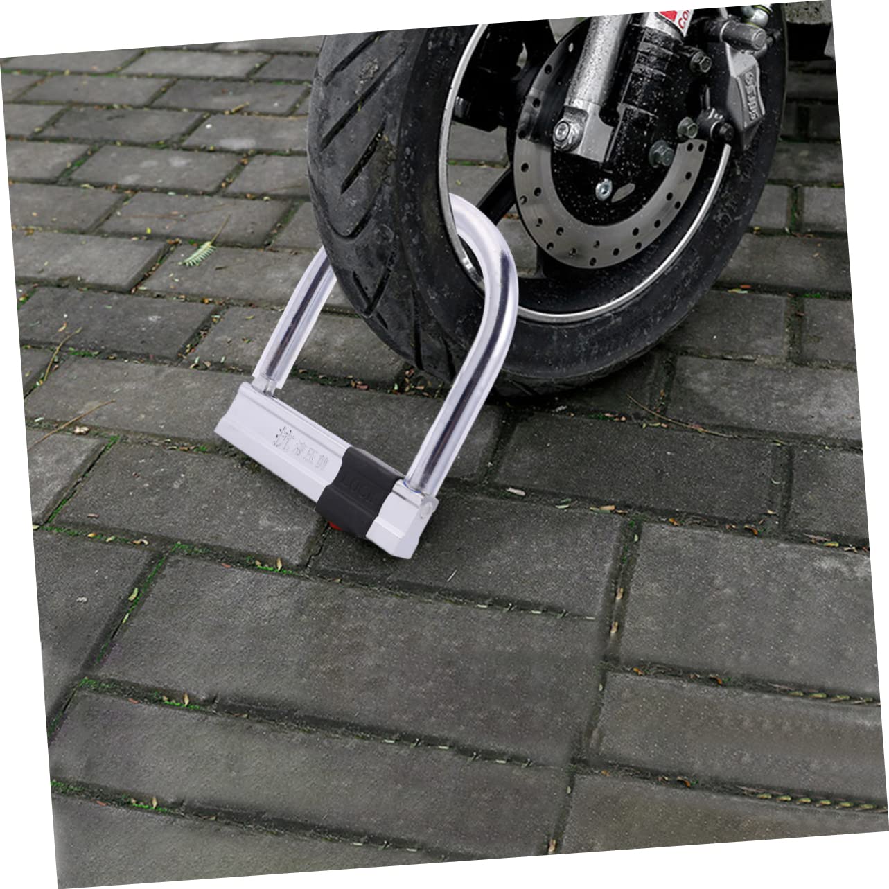 WOONEKY Antivol de Vélo de U, Cadenas Antivol en Acier Inoxydable, Haute Sécurité, Résistant et Robuste pour Cyclisme et Sécurité