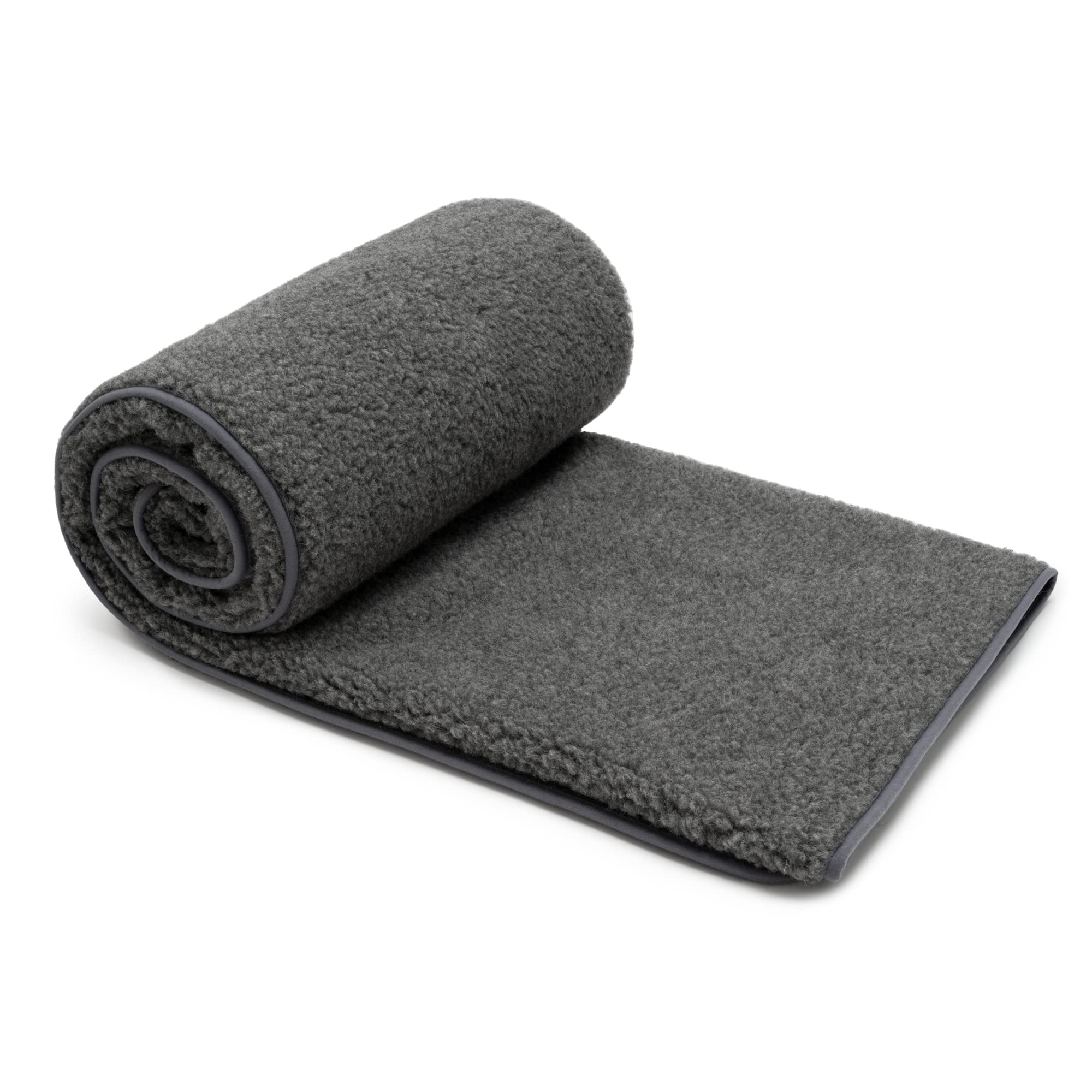 Merino Wolldecke Schurwolle 160x200 cm 100% Merino Schafwolle 500g/m2 Atmungsaktiv