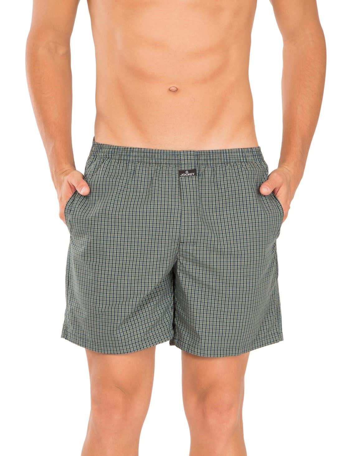 jockey Men's Cotton Boxers (Pack of 2)(1223-0205-C2728_Check C2728_X-Large)(Color May Vary)-picture-19