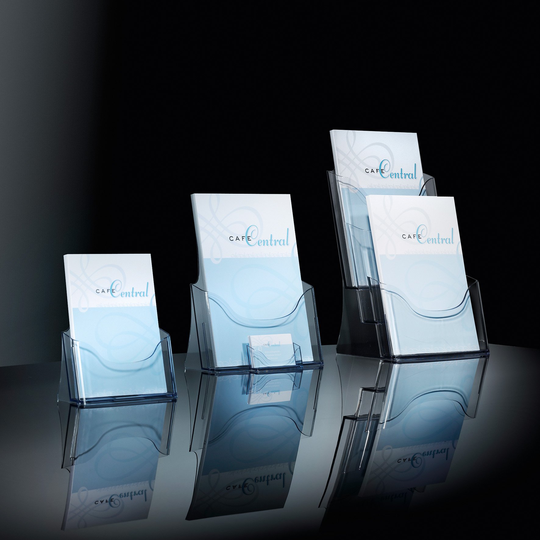 Portabiglietti Da Visita SIGEL In Acrilico Trasparente - Capacità 80 Biglietti - Design Elegante - Foto 7