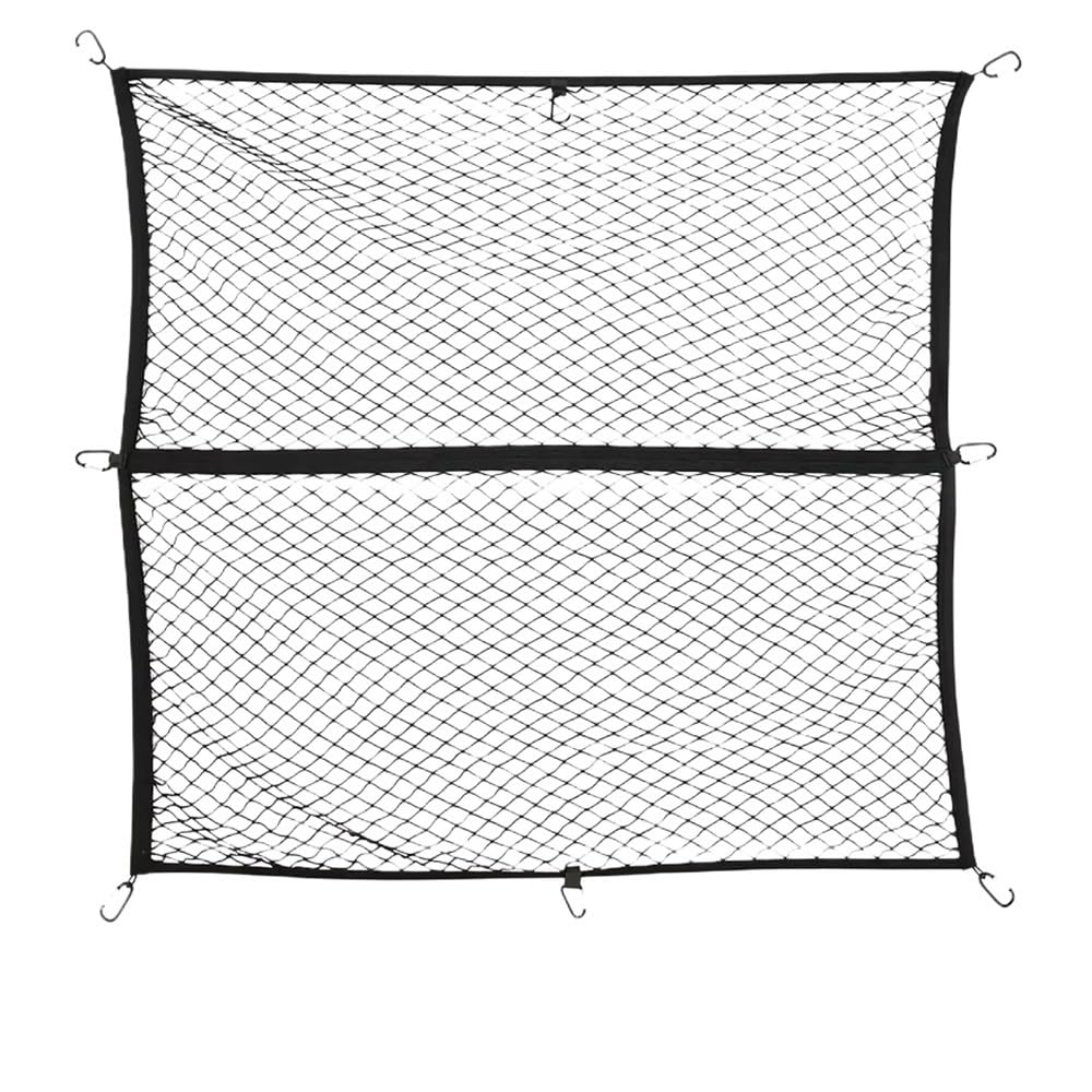 Rete di Carico per Pick-up per Cassone Camion 4,10' X 3,80' Estensibile Fino A 7,0' 6,5' Organizer in per Bagagliaio Auto Rete Portaoggetti Tasca Organizer