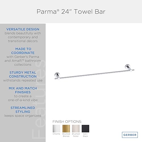 Miniatura 4 de Gerber Soporte para toallero de fontanería Parma