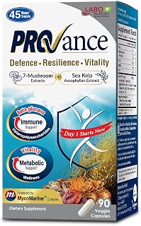 LABO Nutrition PROVANCE Natural Supplement to Support Metabolic Health, Immune Resilience & NK Cells, Gut & Digestive Health, Sustain Energy for All Ages, Women & Men - 90 Veggie Capsules