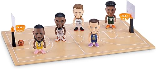 Miniatura 4 de 5 Surprise ZURU - Figura de cápsula misteriosa de juguete de la NBA Ballers Series 1 (paquete de 2) para niños, adolescentes, adultos, jugadores
