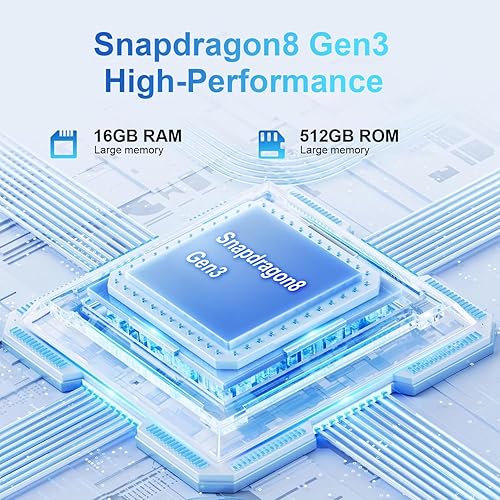 Miniatura 6 de I25 Ultra - Teléfono celular desbloqueado, bolígrafo integrado, batería para teléfono inteligente de 7000 mAh, pantalla HD de 6.99 pulgadas,