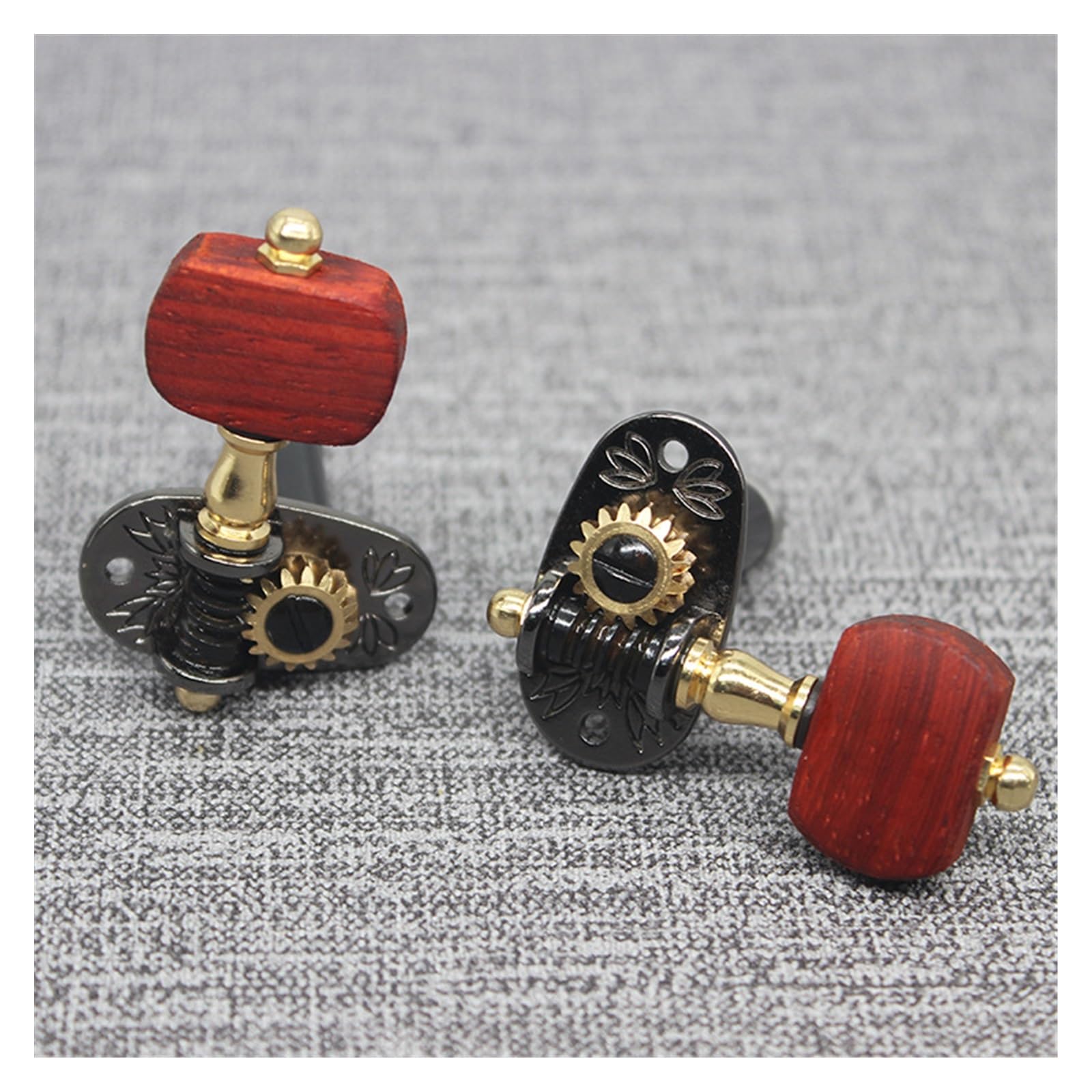 Stimmgeräte für Gitarren aus rotem Palisander, Stimmgeräte für klassische Gitarren, Stimmgeräte für Folk-Gitarren, Stimmknöpfe Gitarrenstimmer Gerät