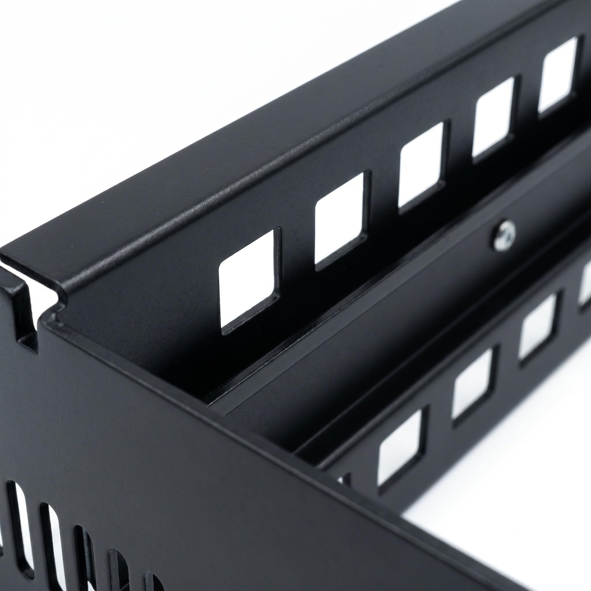 HEMOTON Verstellbarer 2u Din Schienen Halter aus Aluminiumlegierung für 19-Zoll Server Rack mit 8kg Kapazität Platzsparend und Optimiert Luftstrom für Medienkonverter und Stromversorgung