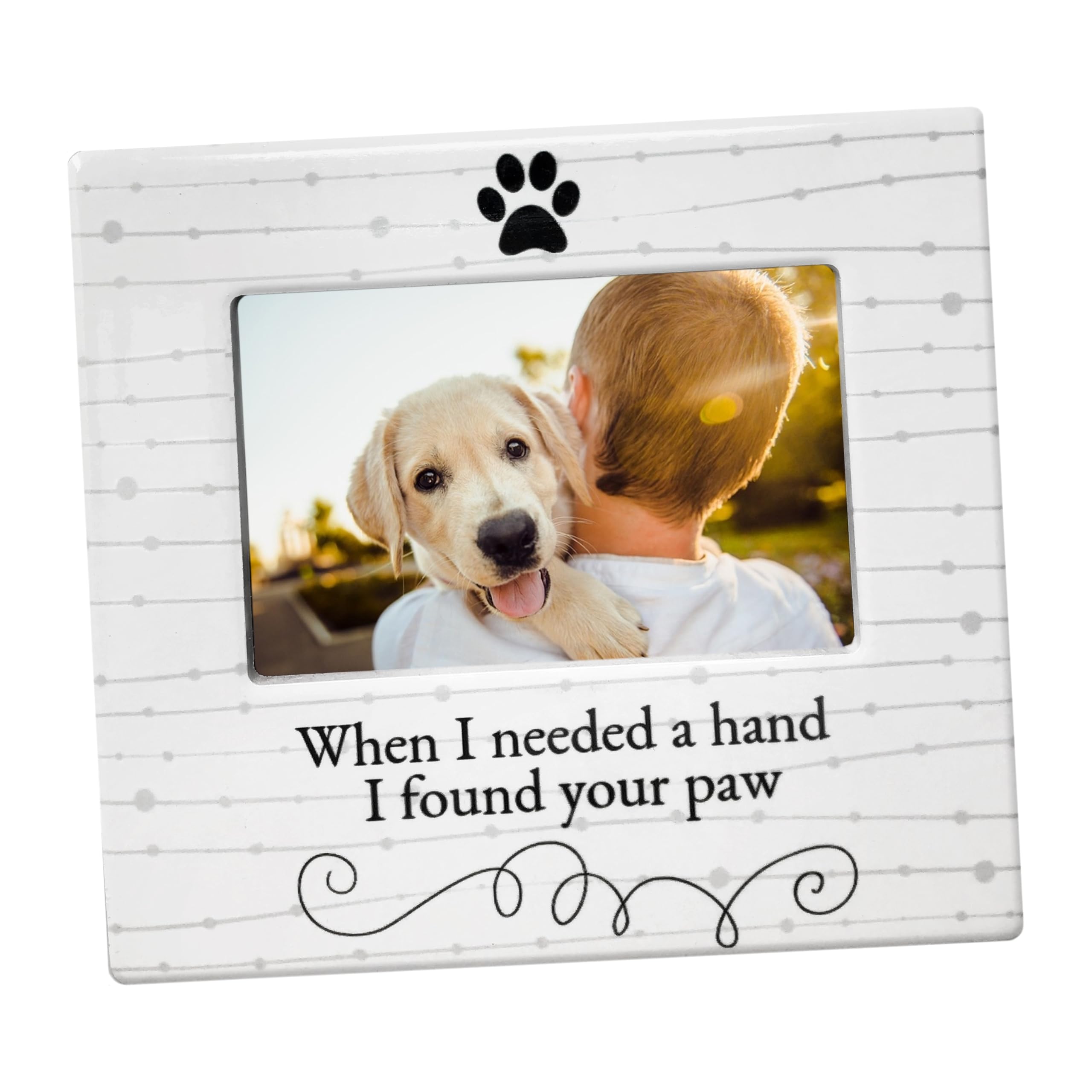 Amazon.com - BANBERRY DESIGNS Dog Picture Frame - Message When I