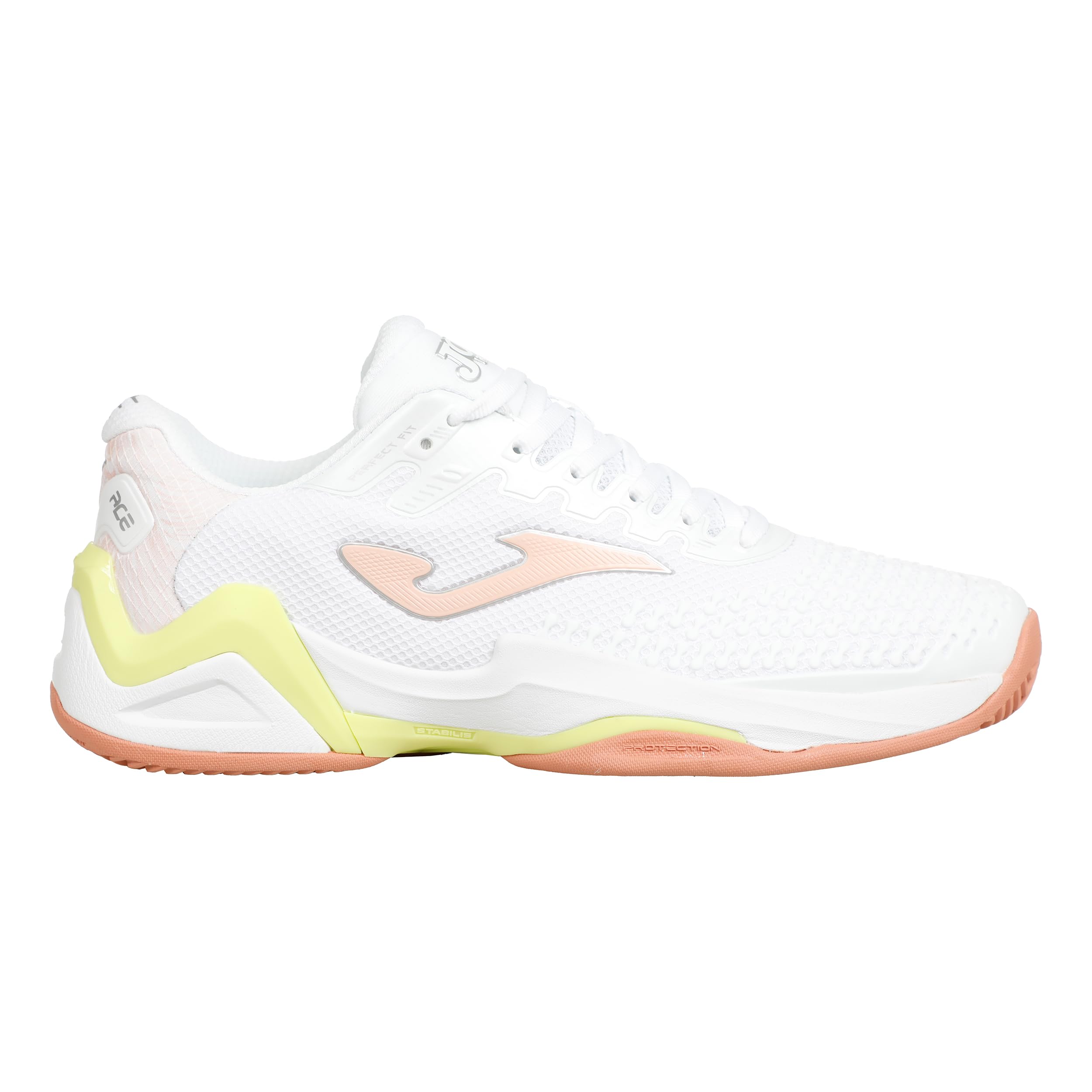 Joma Mujeres Ace Padl Calzado Zapatilla De Pádel Blanco -