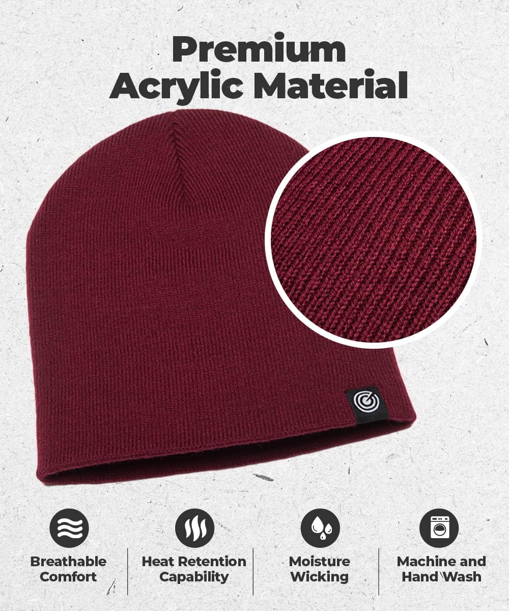 Original Beanie Cap - Soft Knit Beanie Hat - Warm and Durable - Image 2