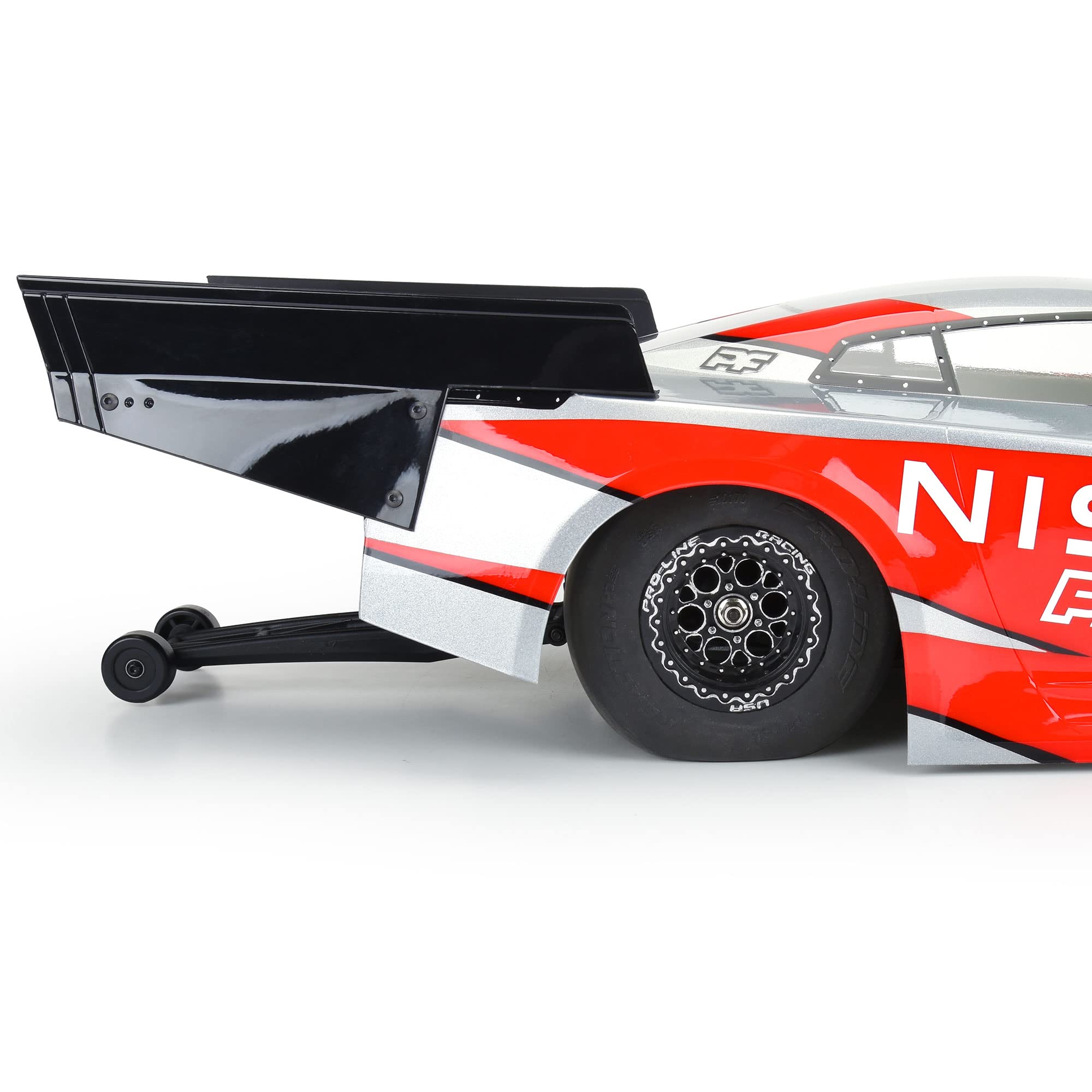 Protoform - Pro-line Racing 1/10 Outlaw Wing Kit do PRM158500 Pro-Mod Body PRM173300 Samochód / Ciężarówki Skrzydła i naklejki