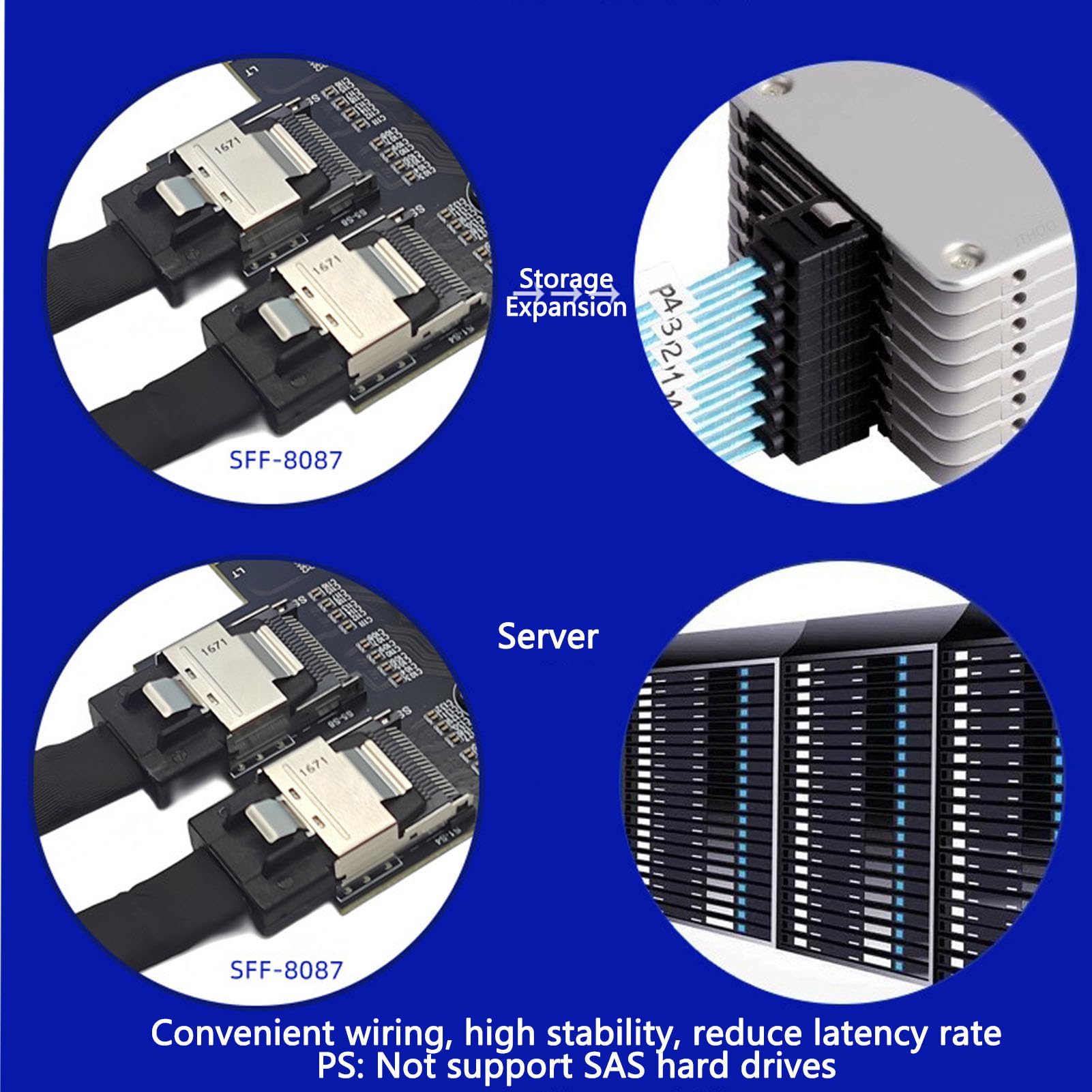 Scheda PCIe Serial ATA, Scheda di Espansione 3.0 da 6 Gbps con 2