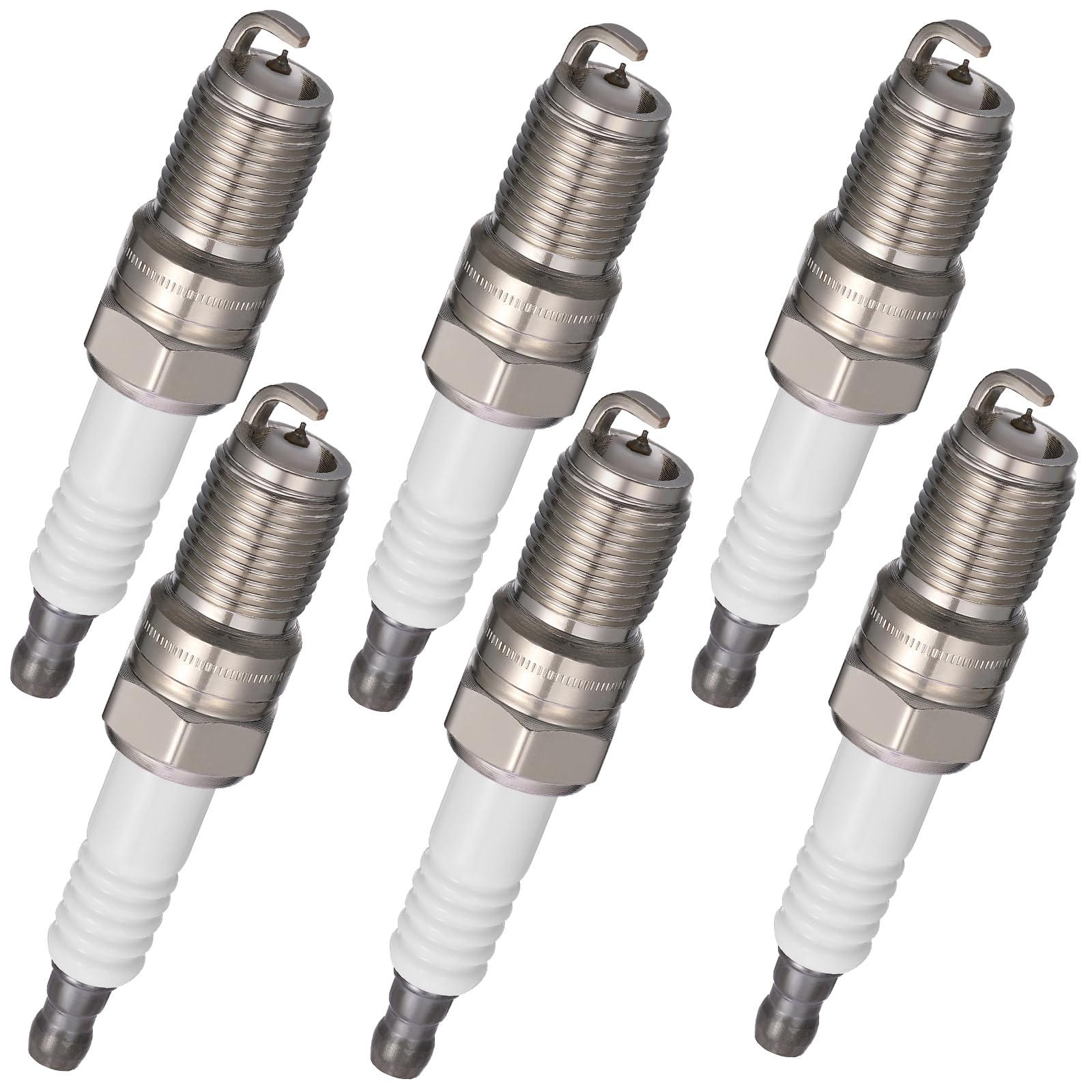 BDFHYK 4511 Iridium Spark Plugs 6 Pack For Chevy Impala 5.3L 3.5L 3.9L