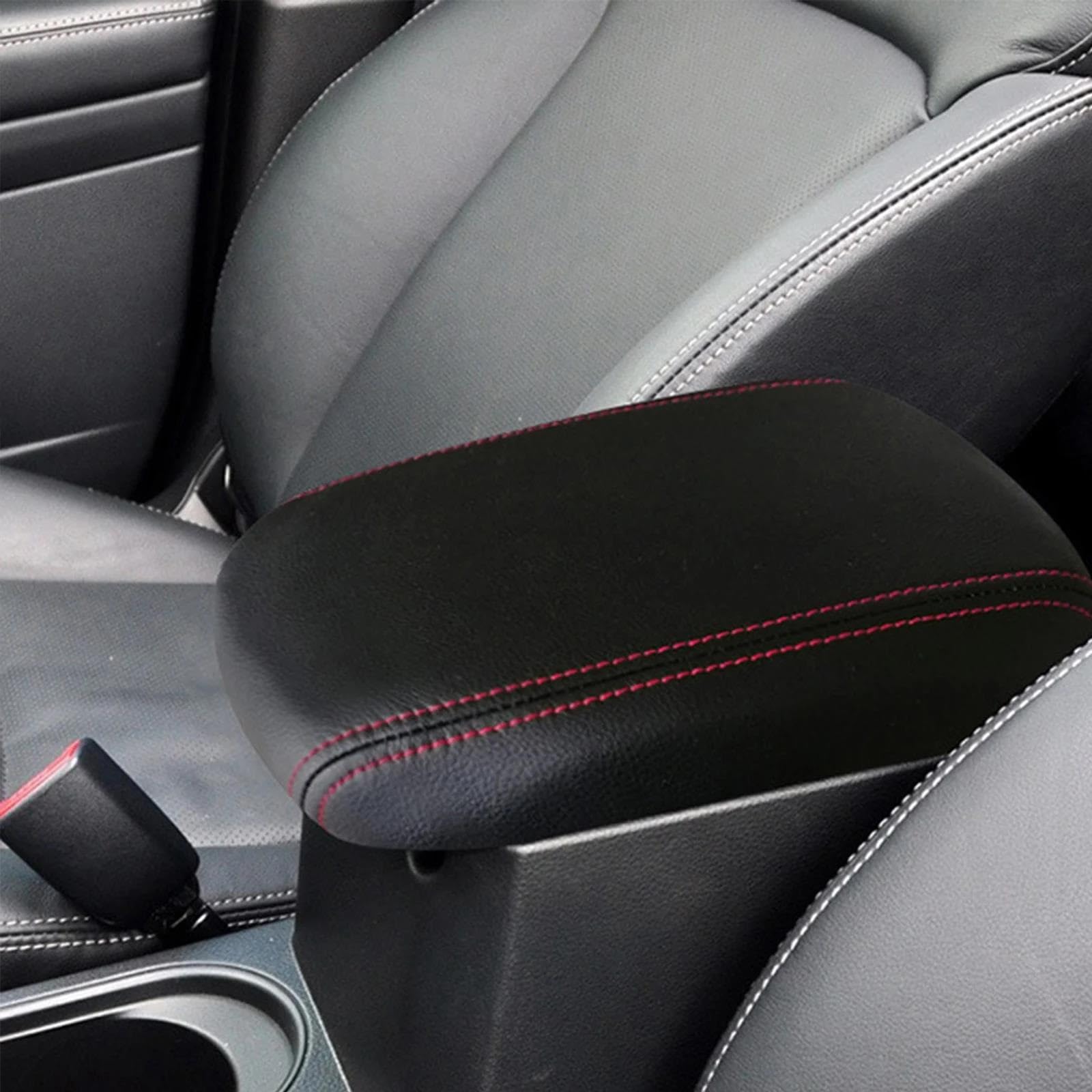 Auto-Armlehnenbezug Aus Mikrofaser-Leder Für Subaru Für Forester 2013–2018