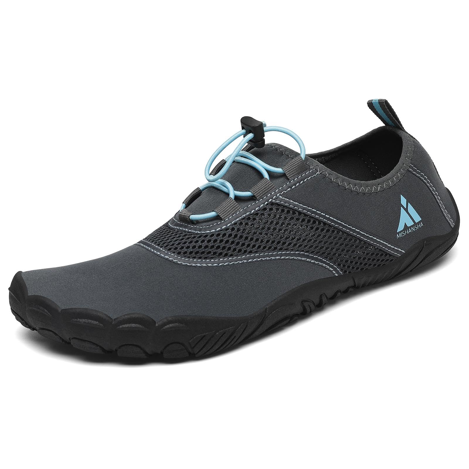 Mishansha Scarpe da Acqua Uomo Donna Traspirante Spiaggia Scarpe Asciugatura Rapida Scarpe da Immersione Gr.36-46
