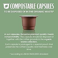 Vista 13 de Cápsulas compatibles para máquina de espresso línea original de tostado medio de Café Vergnano 1882, café espresso de arábica y robusta, café