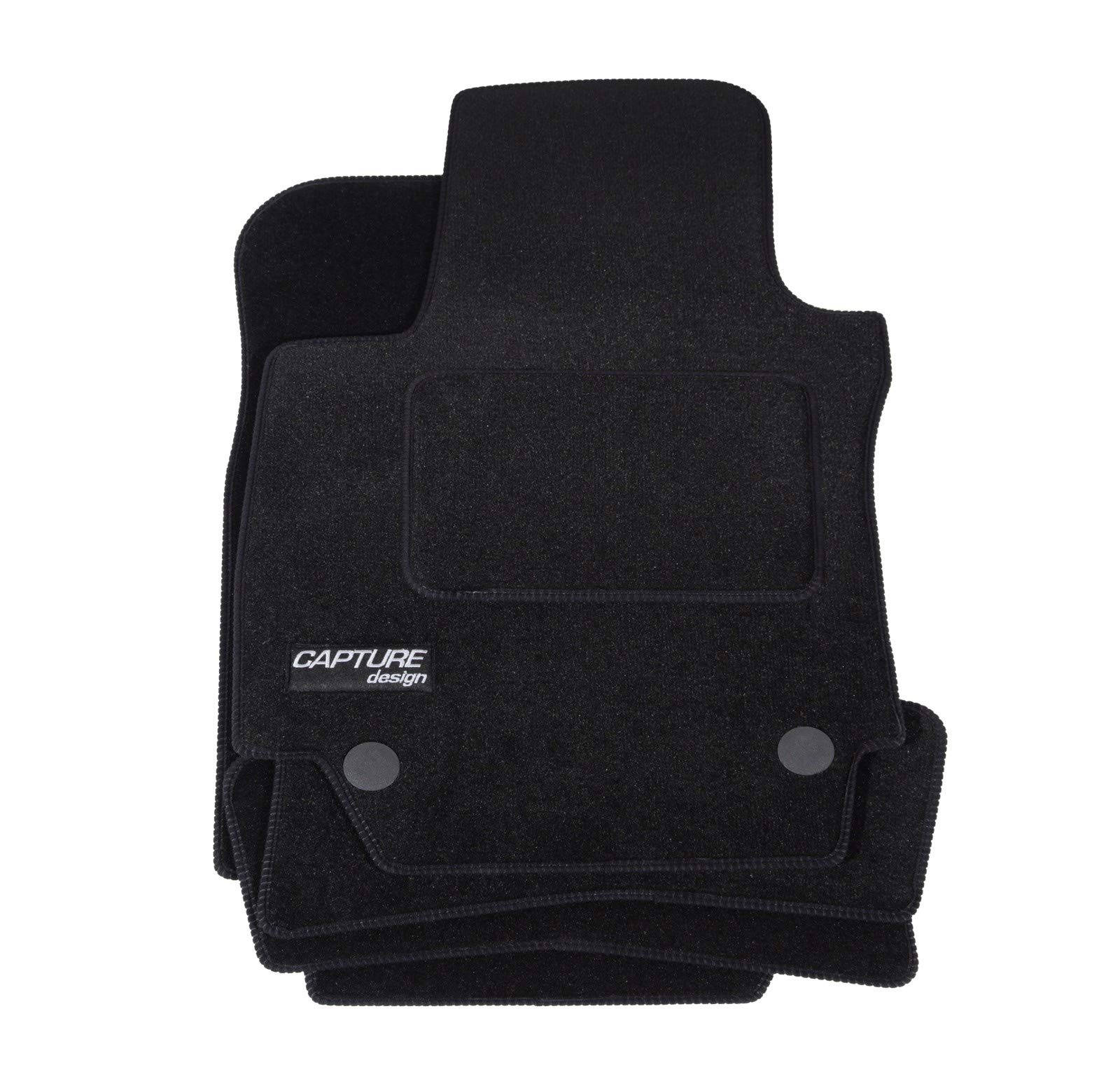 J&J AUTOMOTIVE | Tappeti Tappetini In Tessuto In Velluto Su Misura Adatti Per Qashqai J10 2007-2014, Set di 4 Pezzi, Anteriore E Posteriore