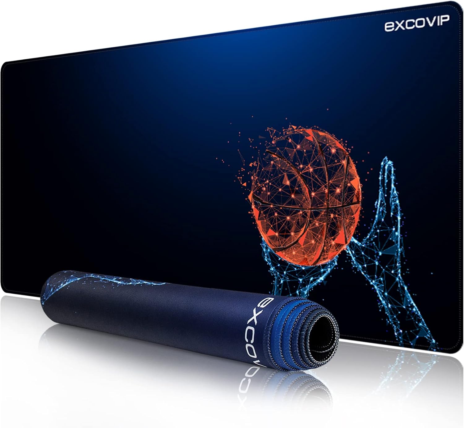 EXCOVIP Extended Gaming Mouse Pad XXL,Anti-Skid Mousepad Large Keyboard ...