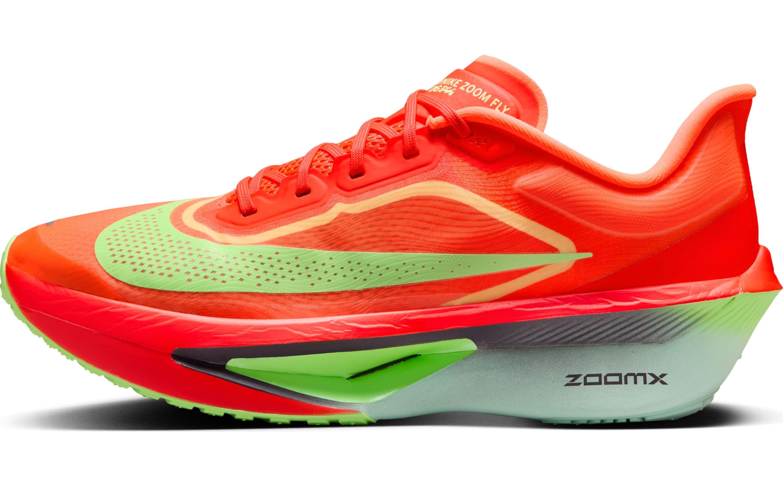 Nike Femme Zoom Fly 6 Sneaker 40 EU Bright Crimson Cave Purple Lime Blast