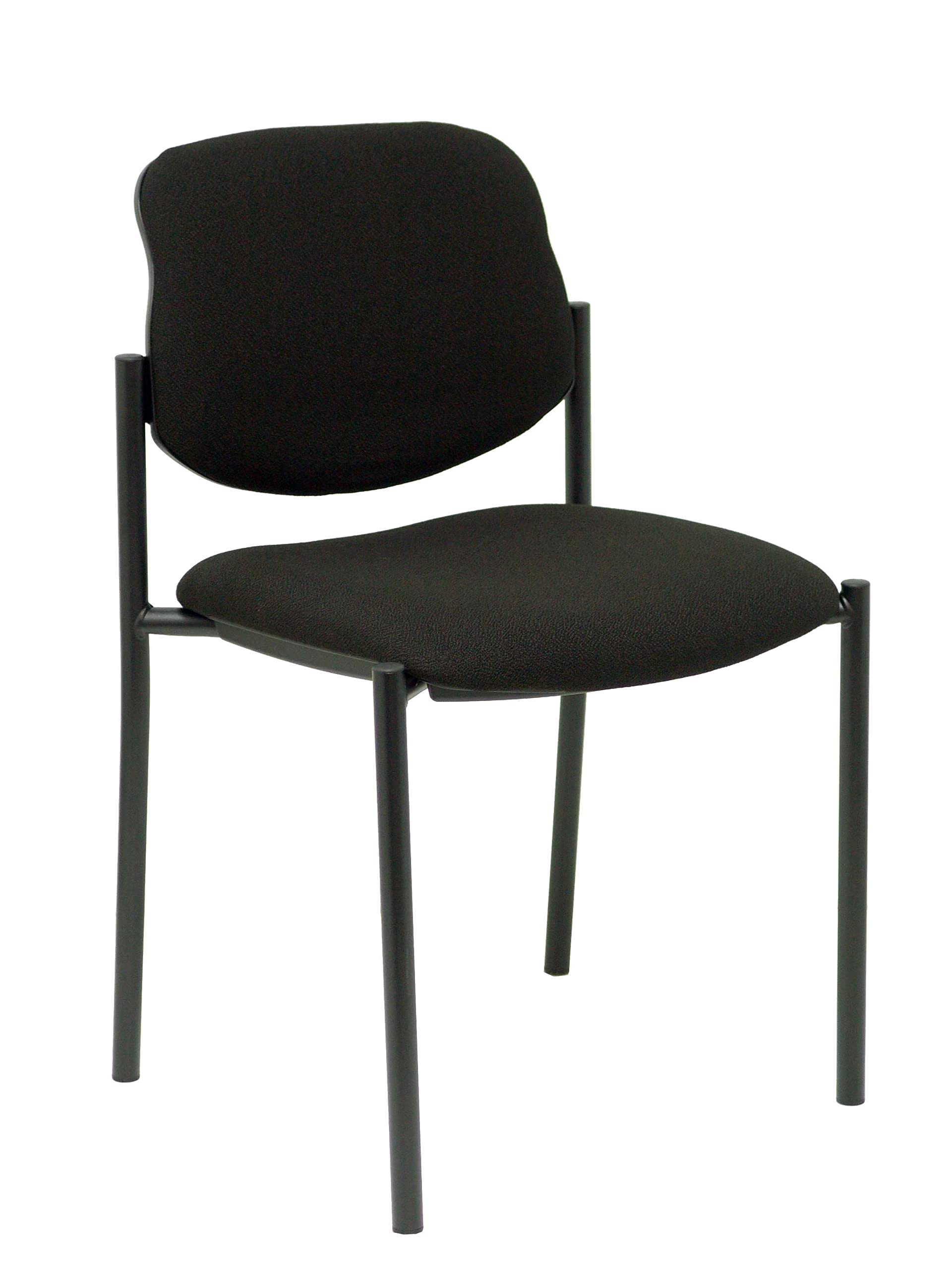 Piqueras y Crespo Silla Fija Villalgordo Bali Negro chasis Negro