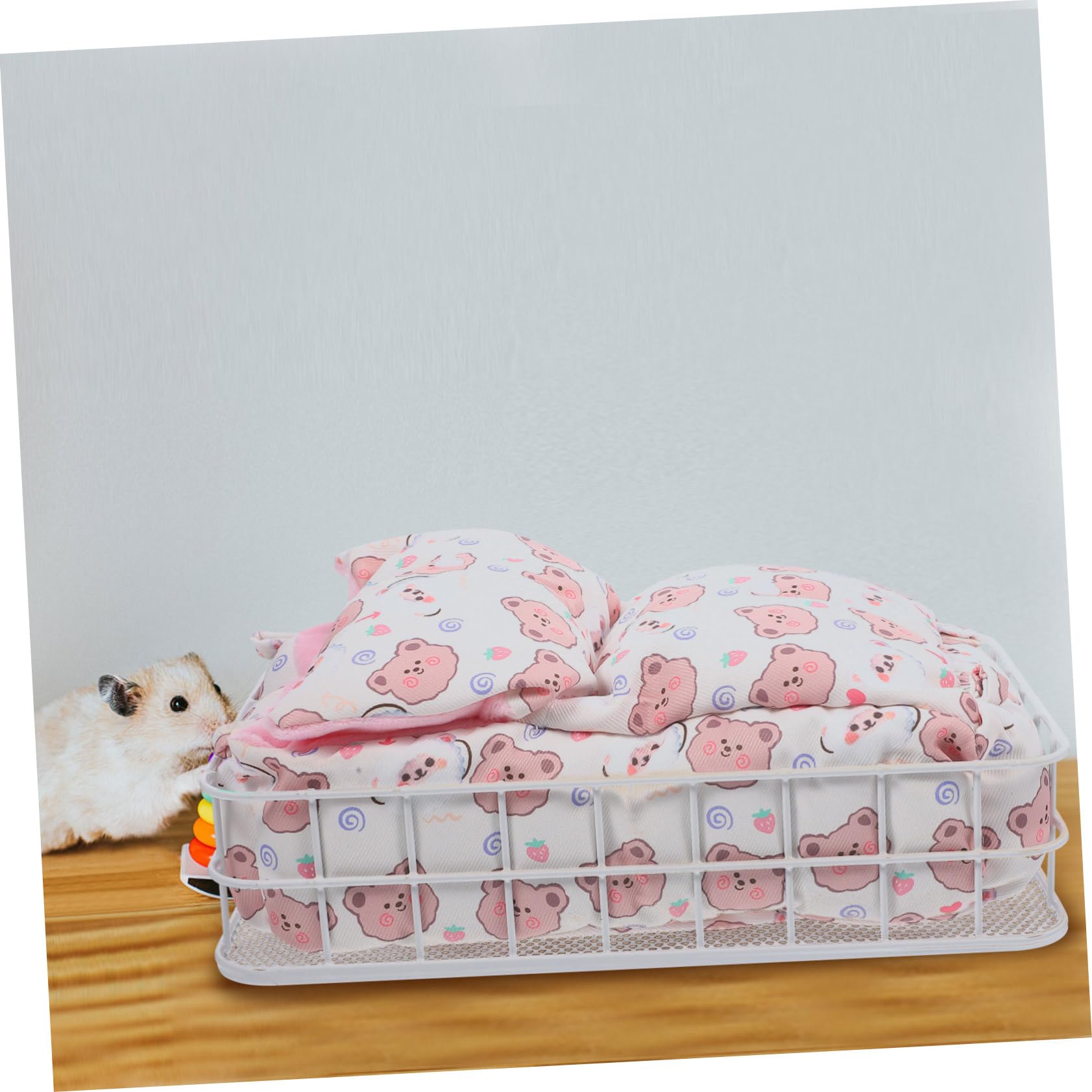 WOONEKY Hamster Hängematte als Bequemes Bett, 1 Satz, Metall Baumwolle