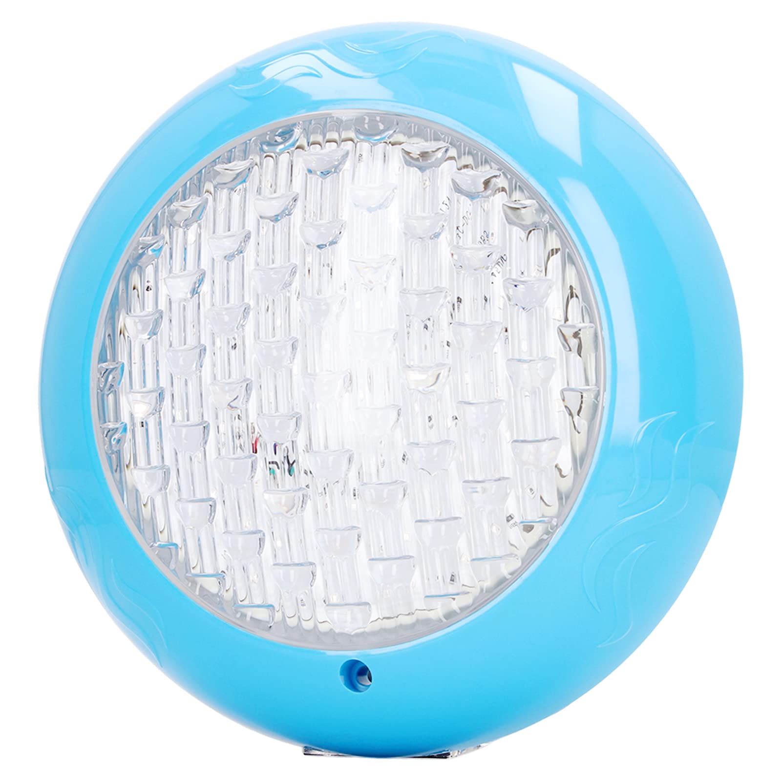 Qcwwy LED-Schwimmbadlampe RGB, Wasserdicht, 35 W, Unterwasserlicht für Pools und Teiche, Schutzart IP68, mit Fernbedienung