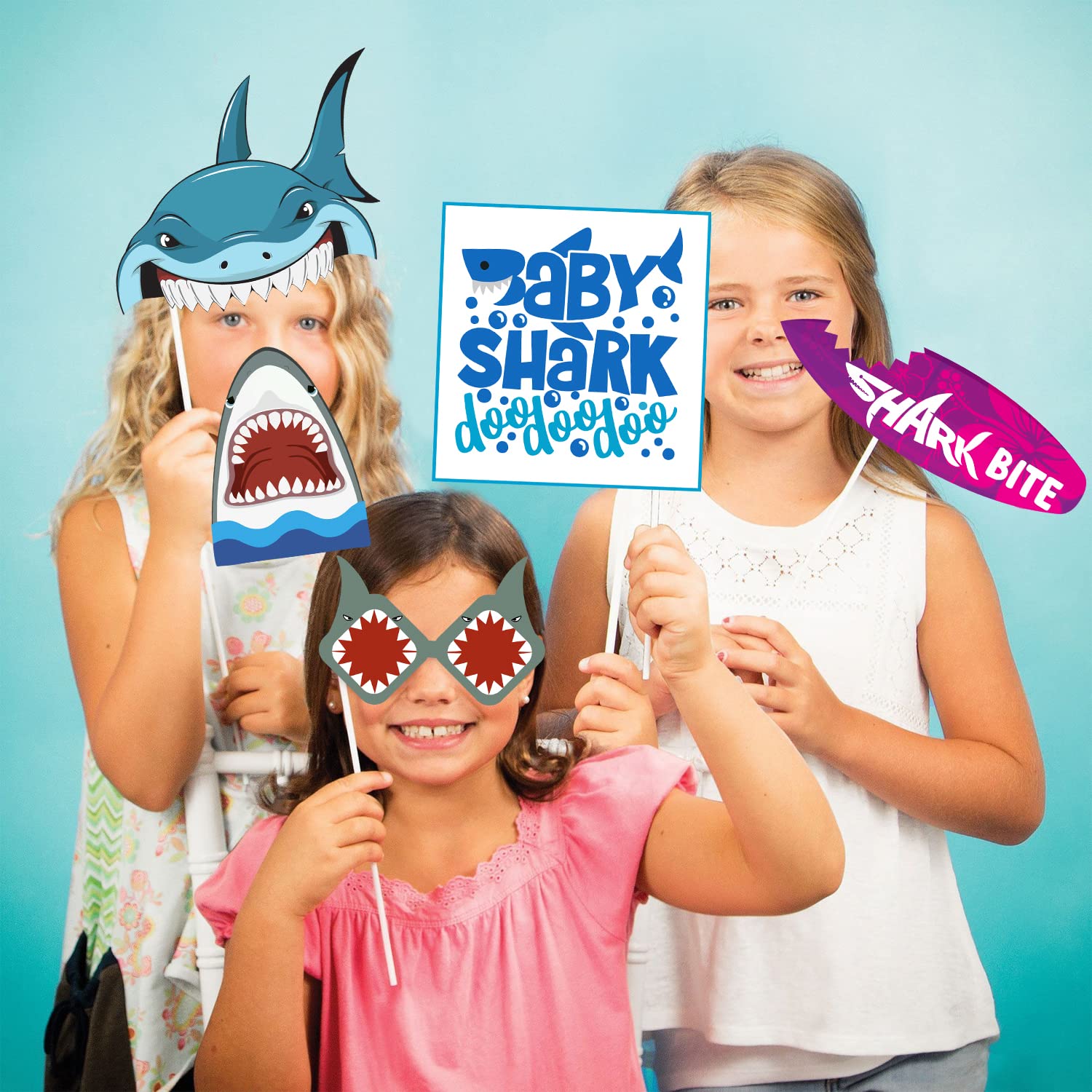 Buy Party Propz Baby Shark Theme Birthday Decorations 15Pcs Baby Shark