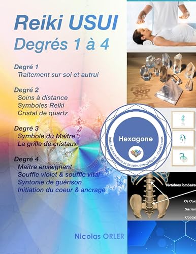 Manuel Reiki Usui degrés 1 à 4: Débutant à Maître - Enseignant