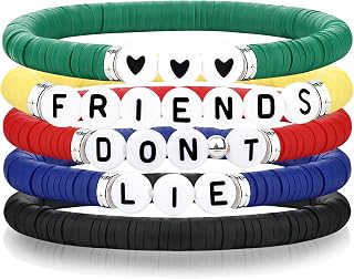 IDesign Friendship Gifts bracelet Friends Don't Lie Merchandise BFF Birthday Party Decor Outfits