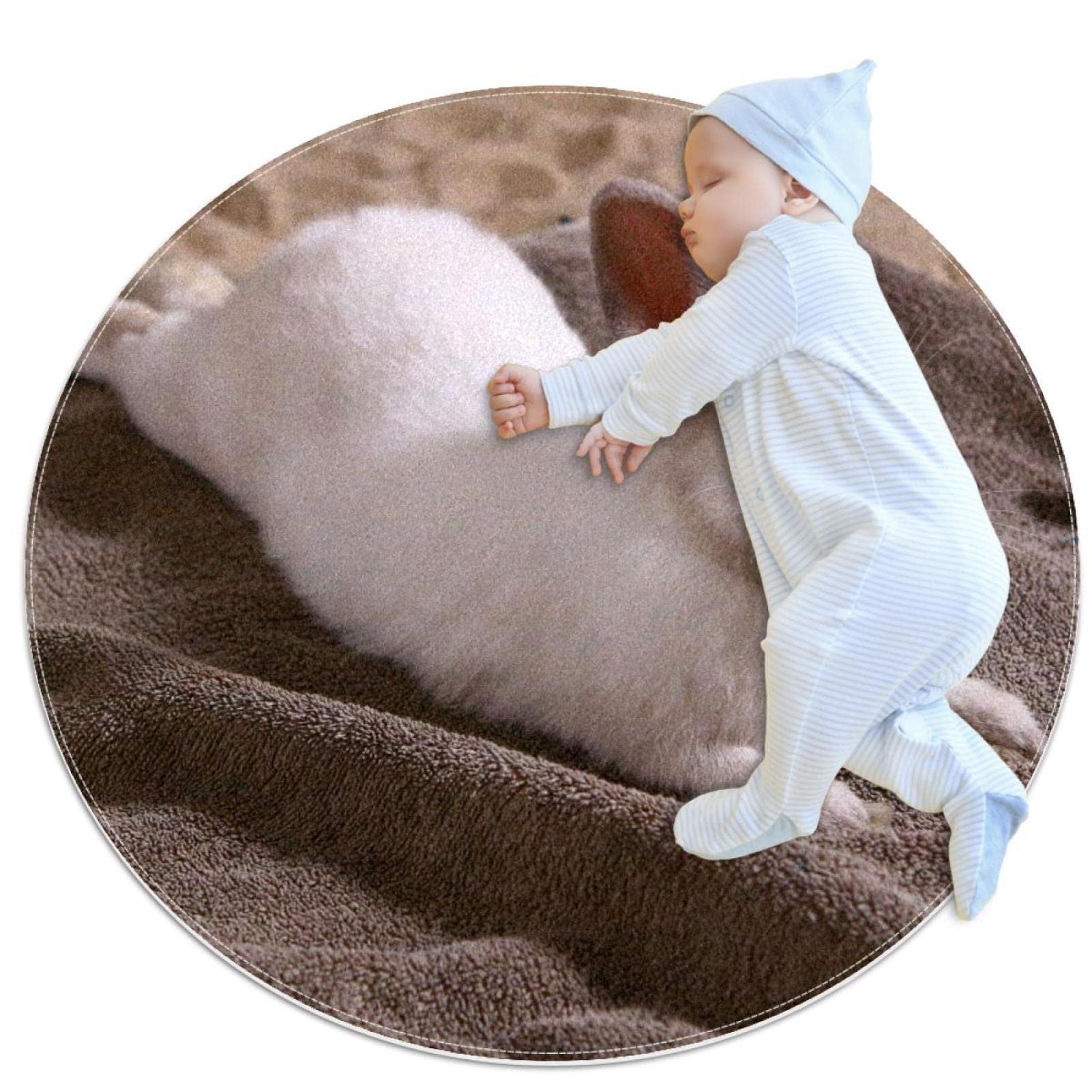 Tapis de salle de bain antidérapant et absorbant pour chambre enfant