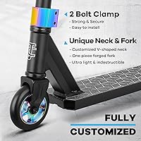 Vista 4 de V2 Pro Trick Scooters, scooter de acrobacias para niños de 6 a 12 años y adolescentes – Scooter completo para principiantes e intermedios