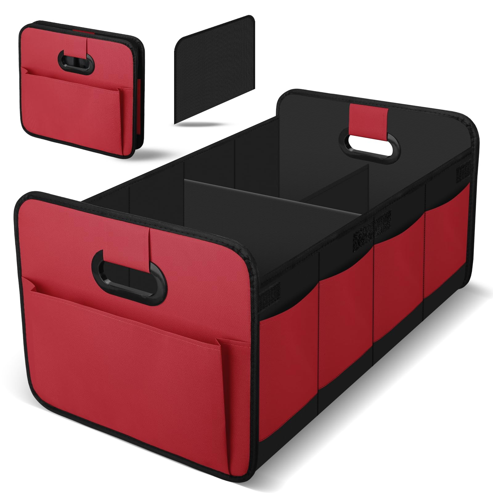 Foldable Car Boot Bag Organiser Waterproof Collapsible Trunk Tidy Storage Box